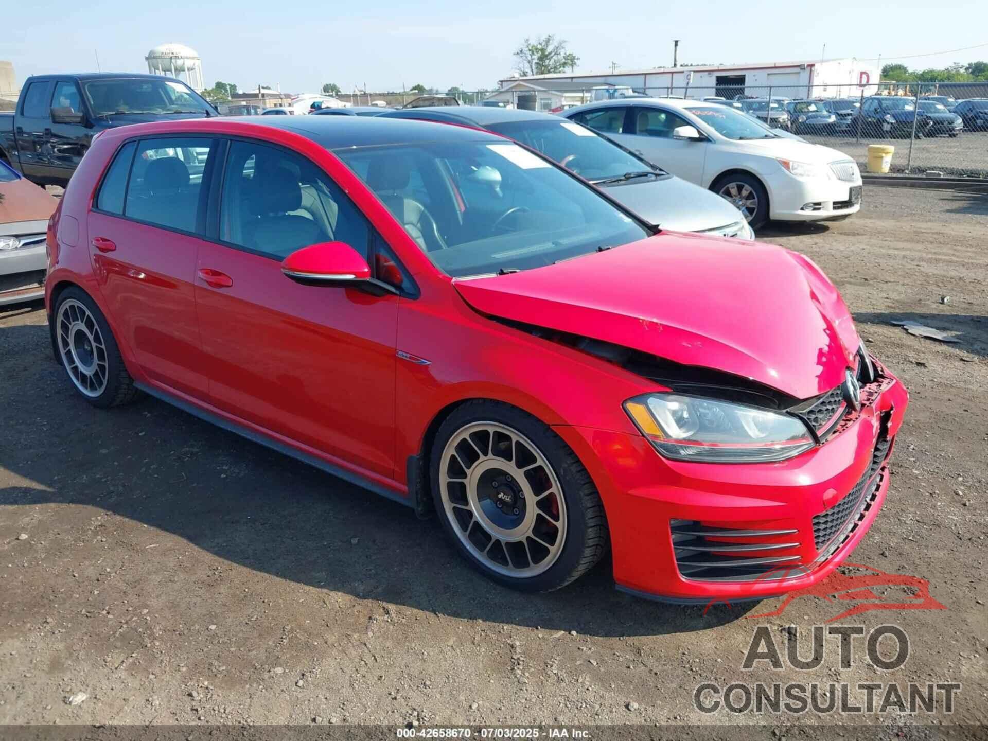 VOLKSWAGEN GTI 2016 - 3VW4T7AU4GM014068