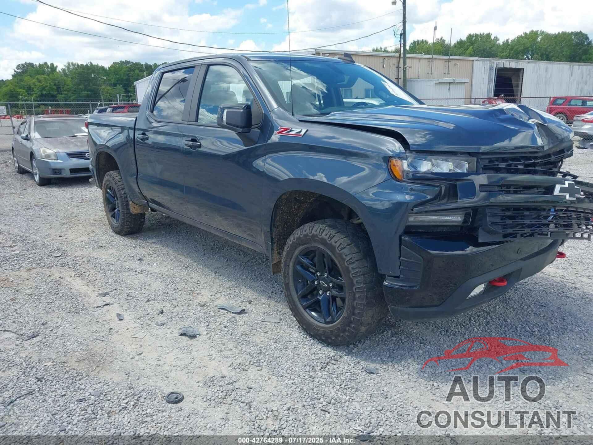 CHEVROLET SILVERADO 1500 2021 - 1GCPYFED8MZ167150