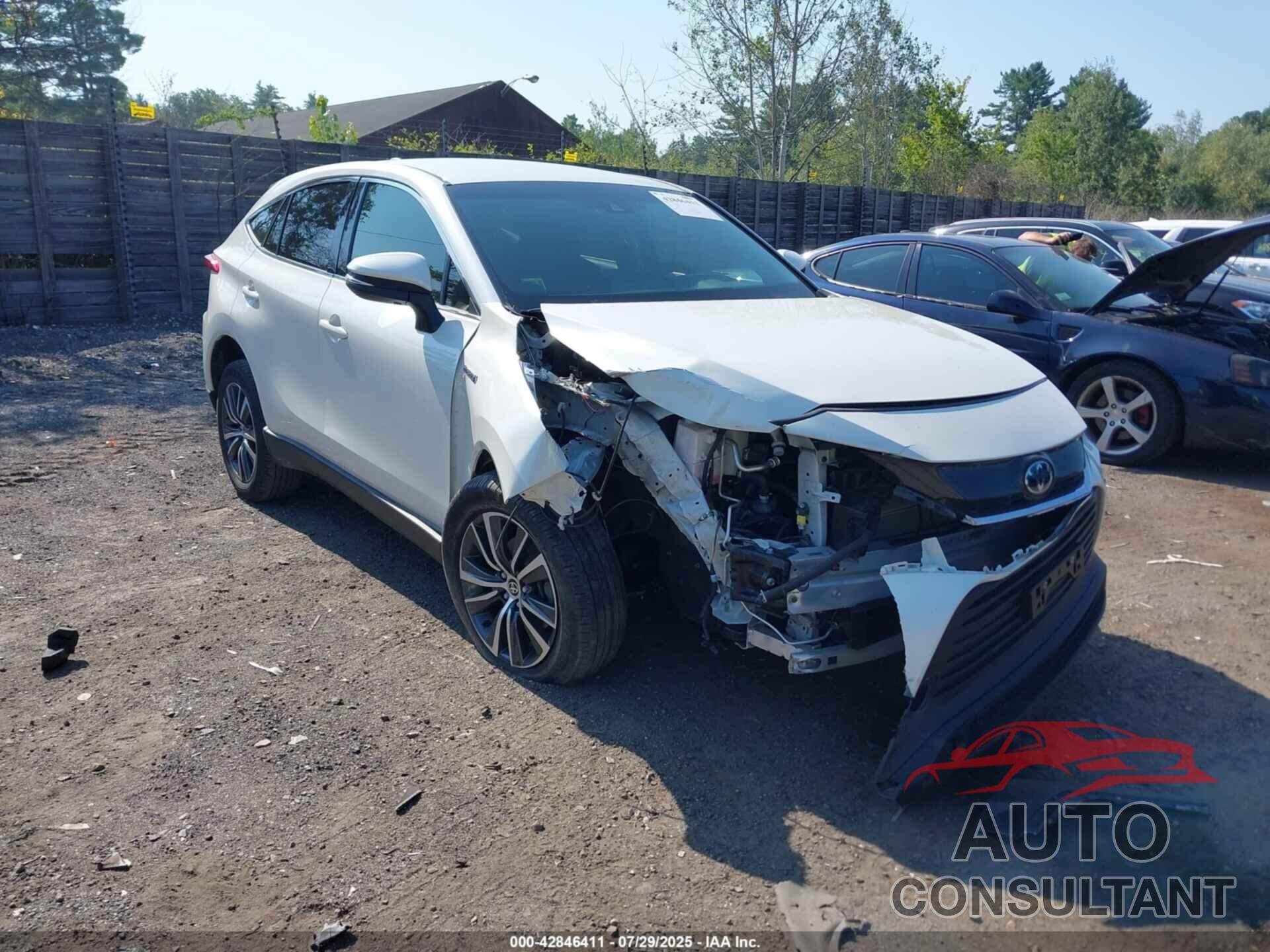 TOYOTA VENZA 2021 - JTEAAAAH8MJ021458