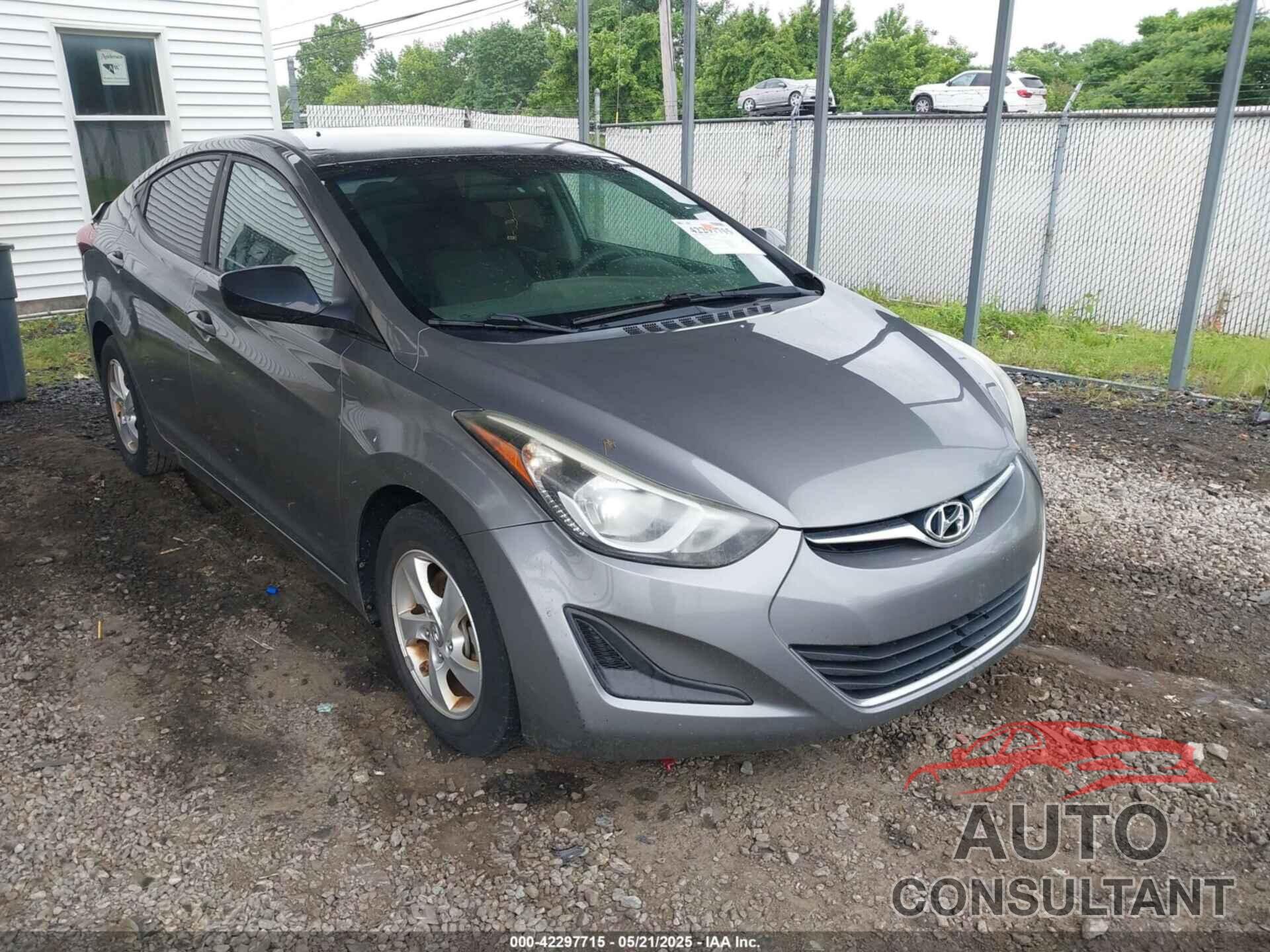 HYUNDAI ELANTRA 2014 - 5NPDH4AEXEH479680