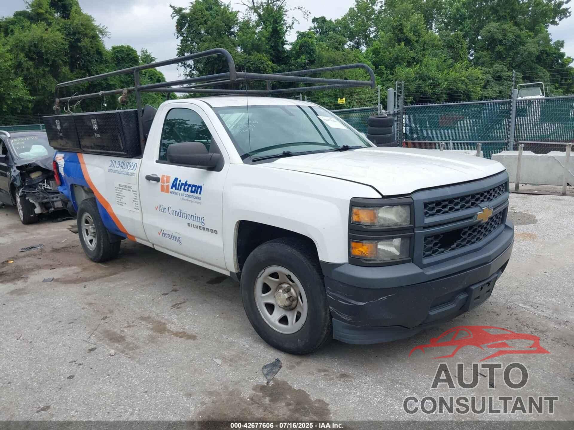 CHEVROLET SILVERADO 1500 2014 - 1GCNCPEH8EZ278121