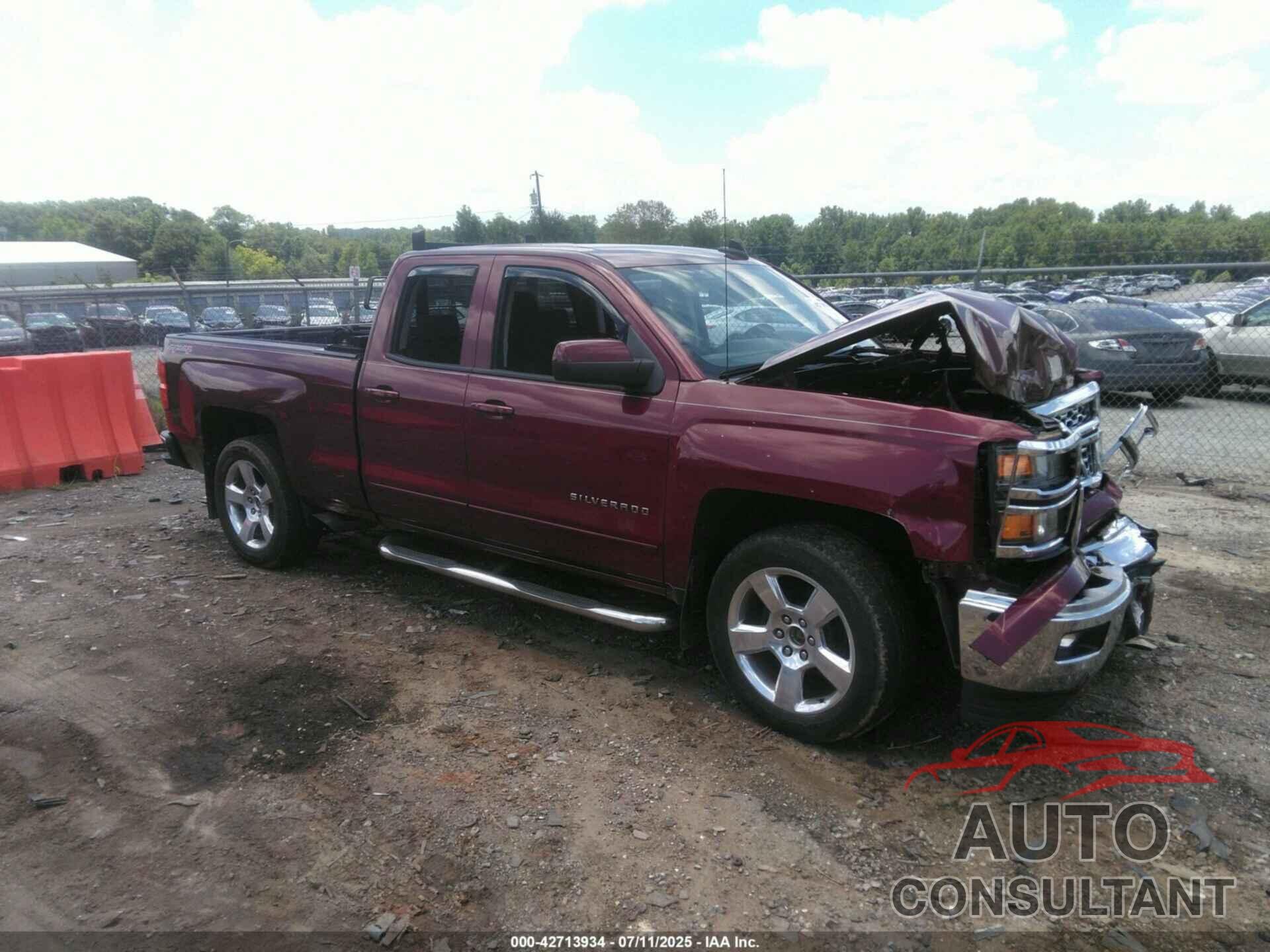 CHEVROLET SILVERADO 1500 2015 - 1GCVKREC4FZ395280