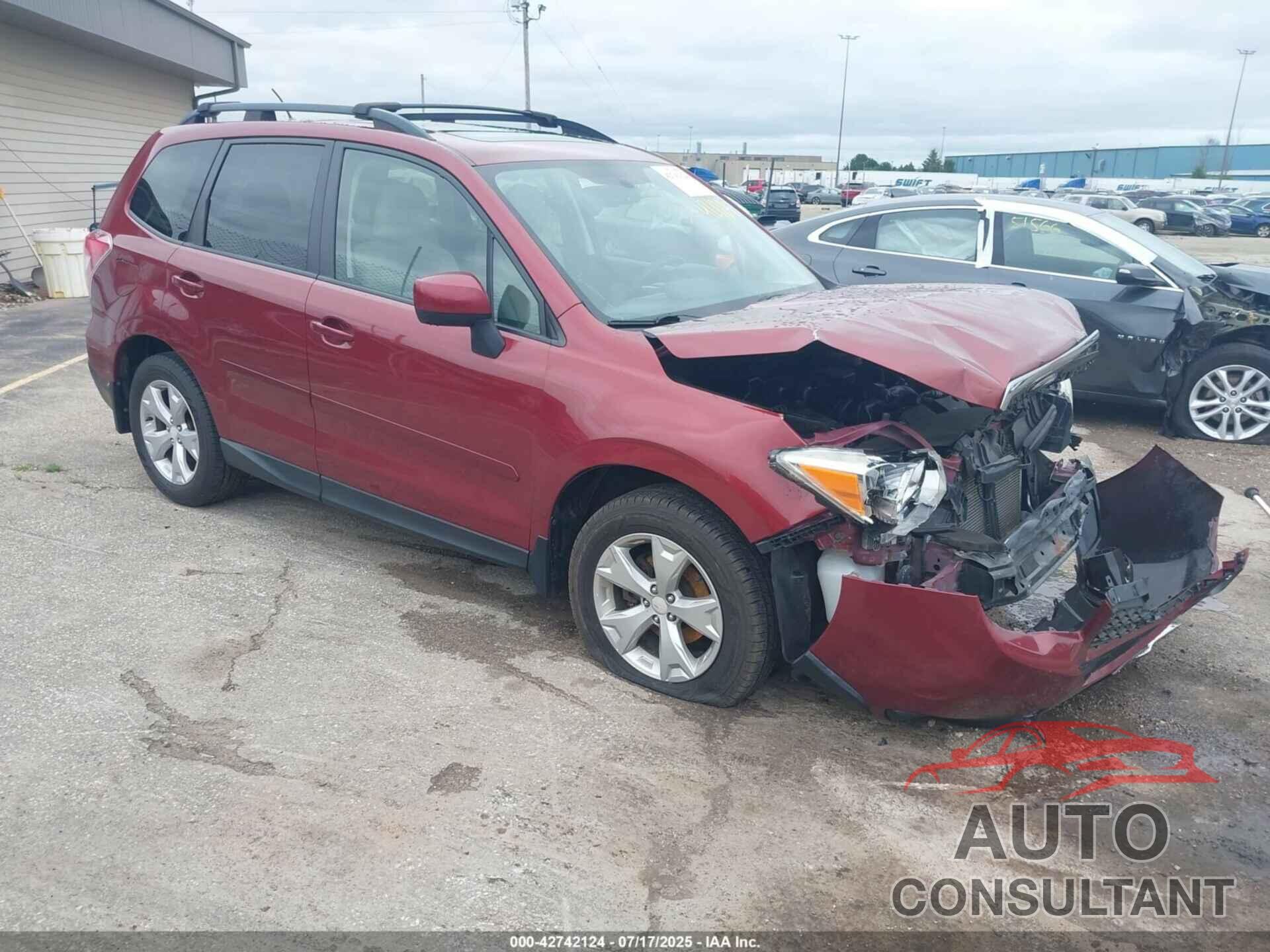 SUBARU FORESTER 2015 - JF2SJADC8FH453195