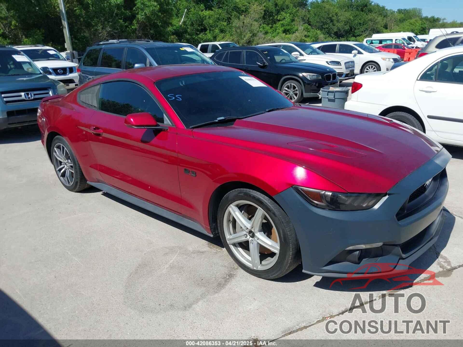 FORD MUSTANG 2016 - 1FA6P8CF1G5225485