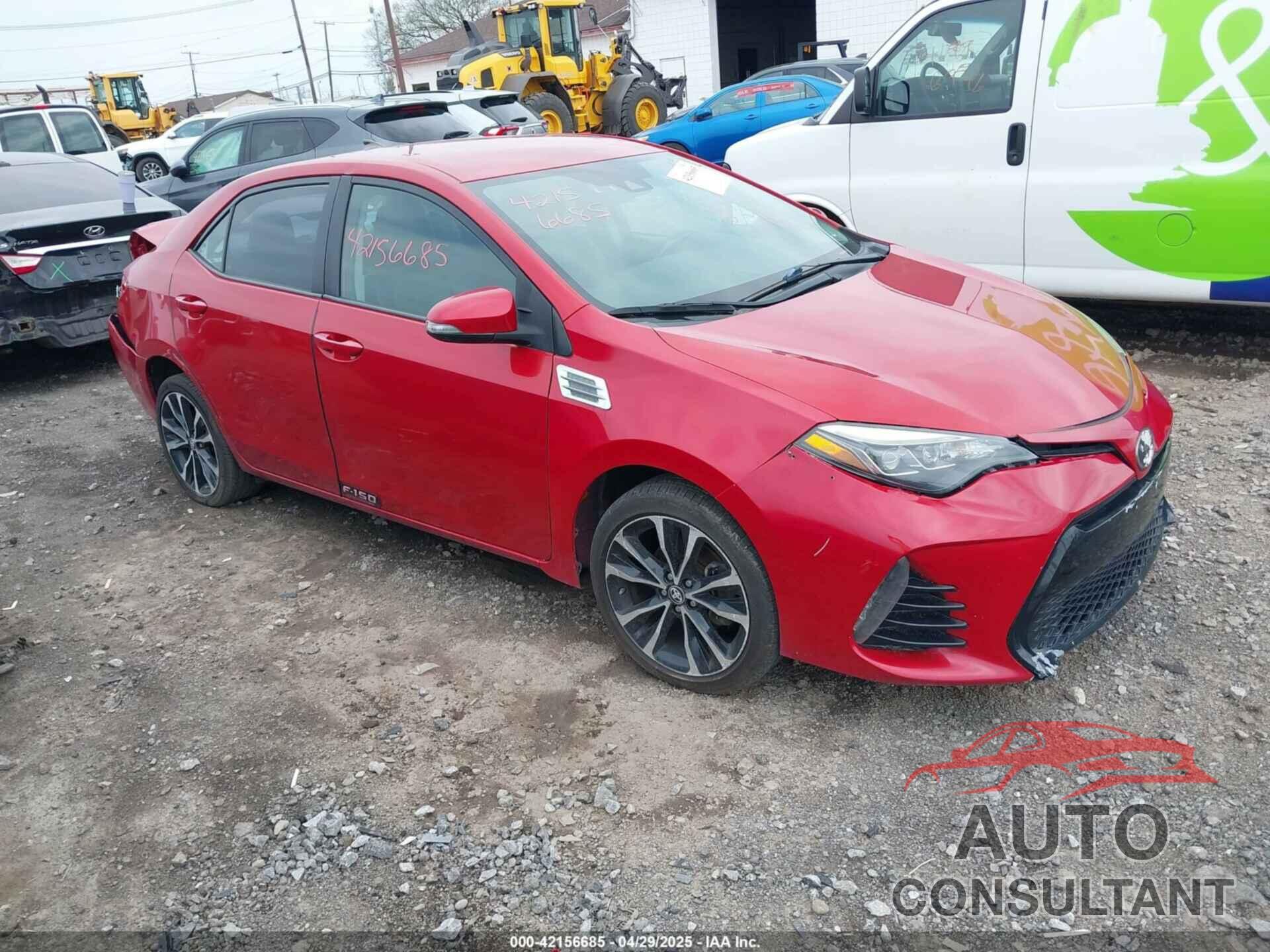TOYOTA COROLLA 2018 - 5YFBURHE9JP841971