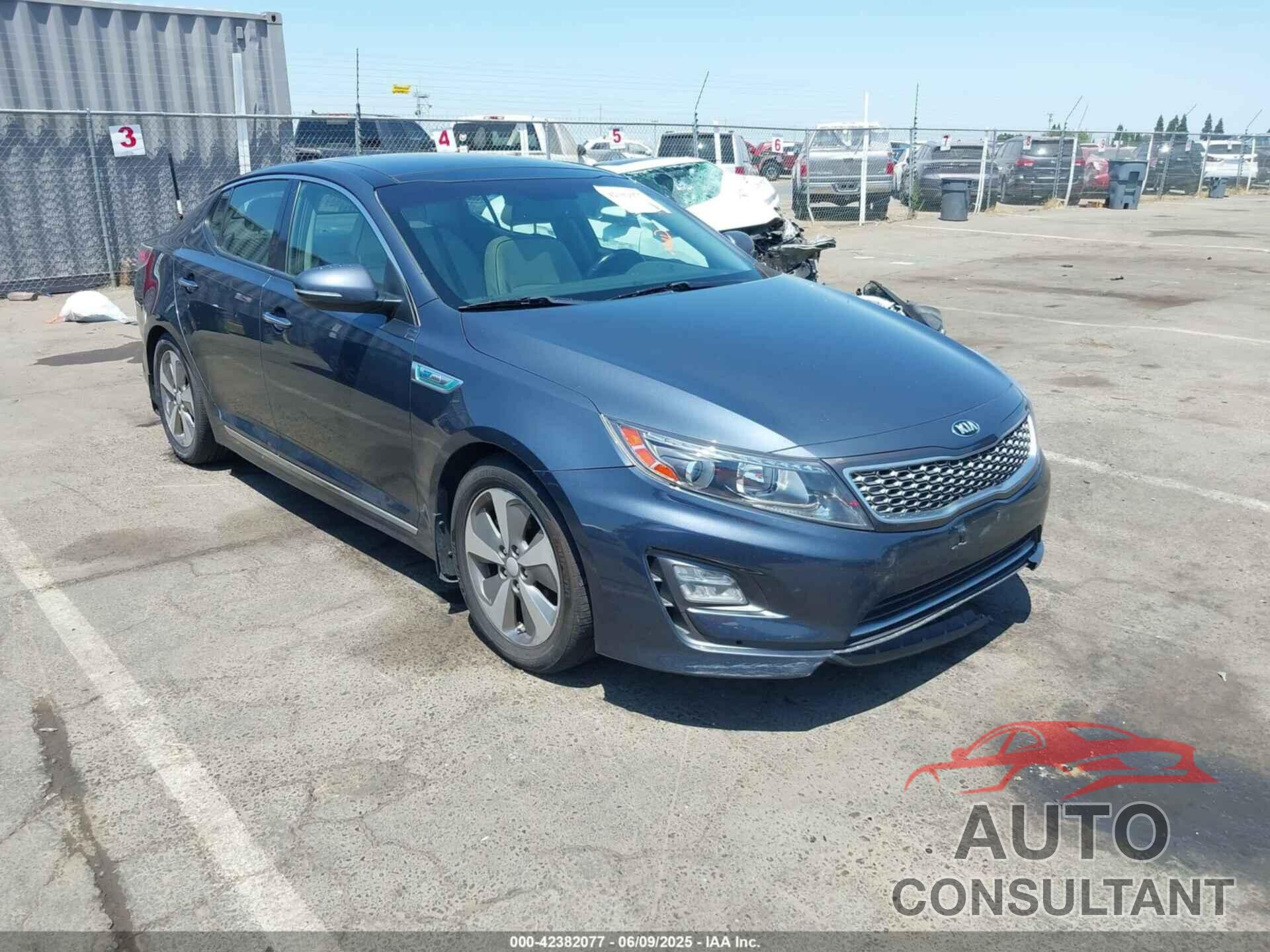 KIA OPTIMA HYBRID 2014 - KNAGN4AD6E5063796