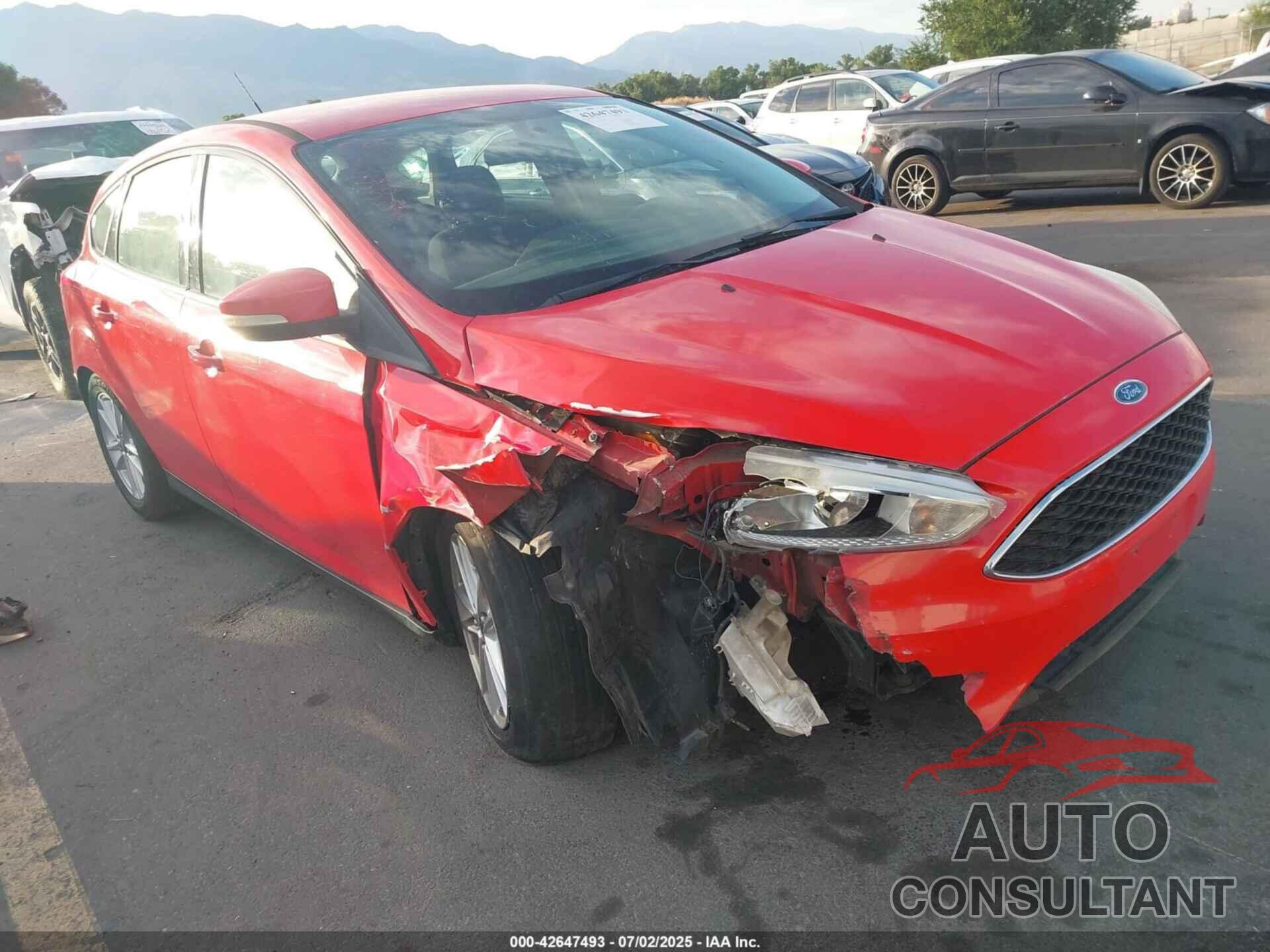 FORD FOCUS 2015 - 1FADP3K2XFL350987