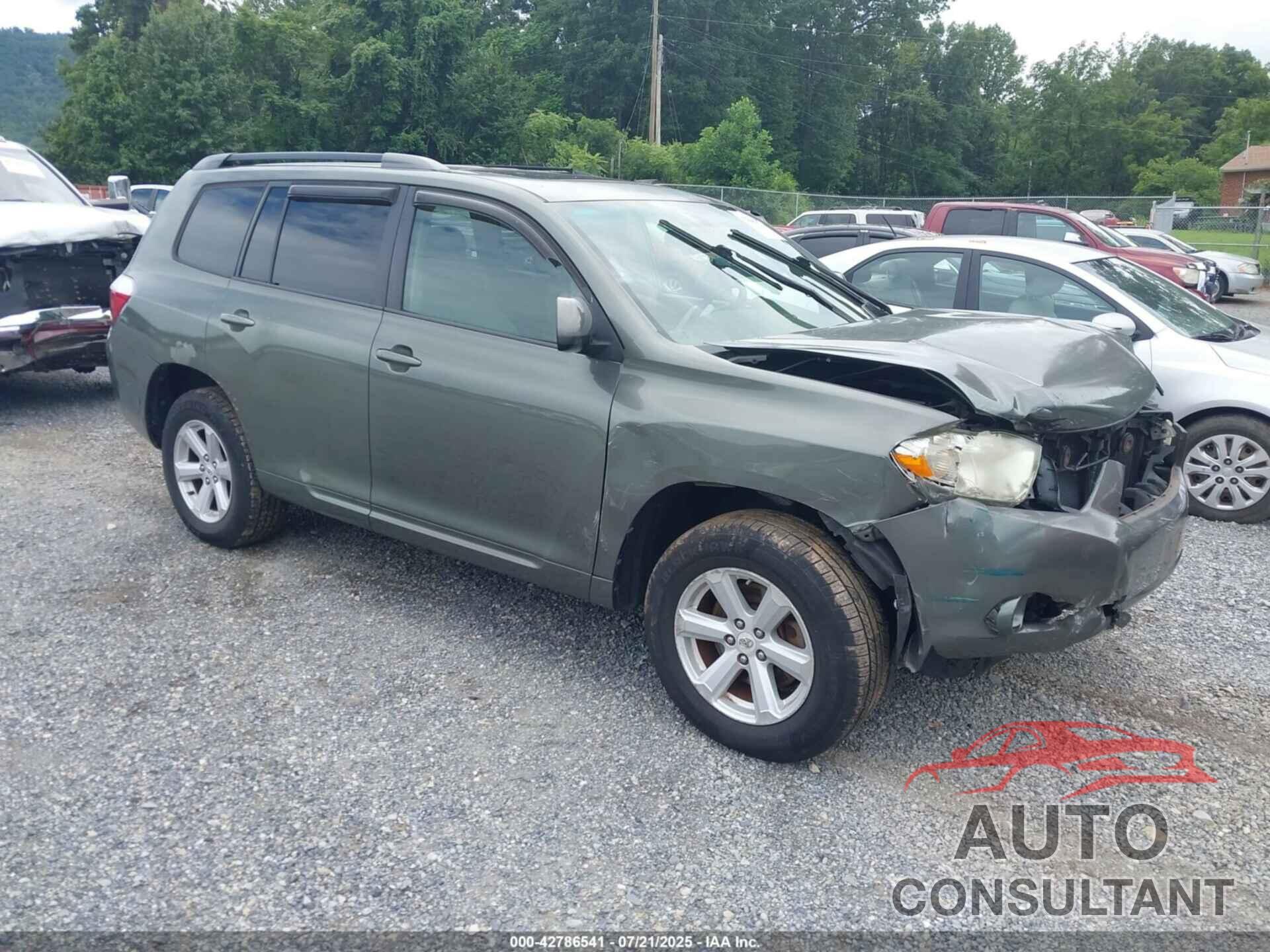 TOYOTA HIGHLANDER 2010 - 5TDJK3EH7AS030285