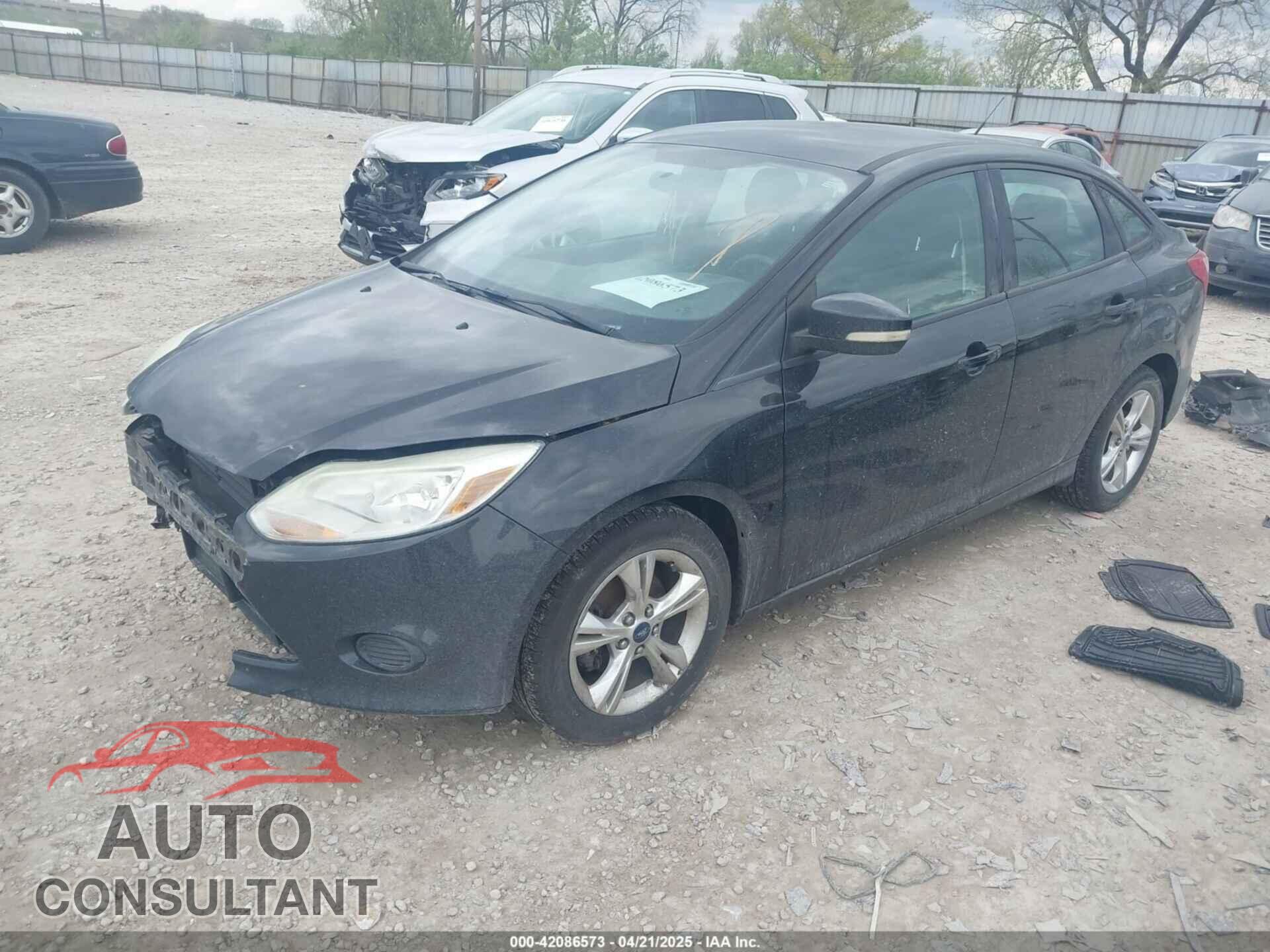 FORD FOCUS 2013 - 1FADP3F25DL209199