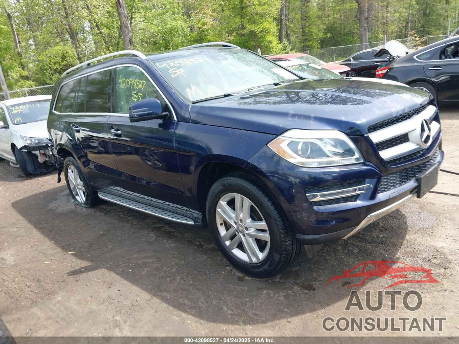 MERCEDES-BENZ GL 450 2015 - 4JGDF6EE8FA542288