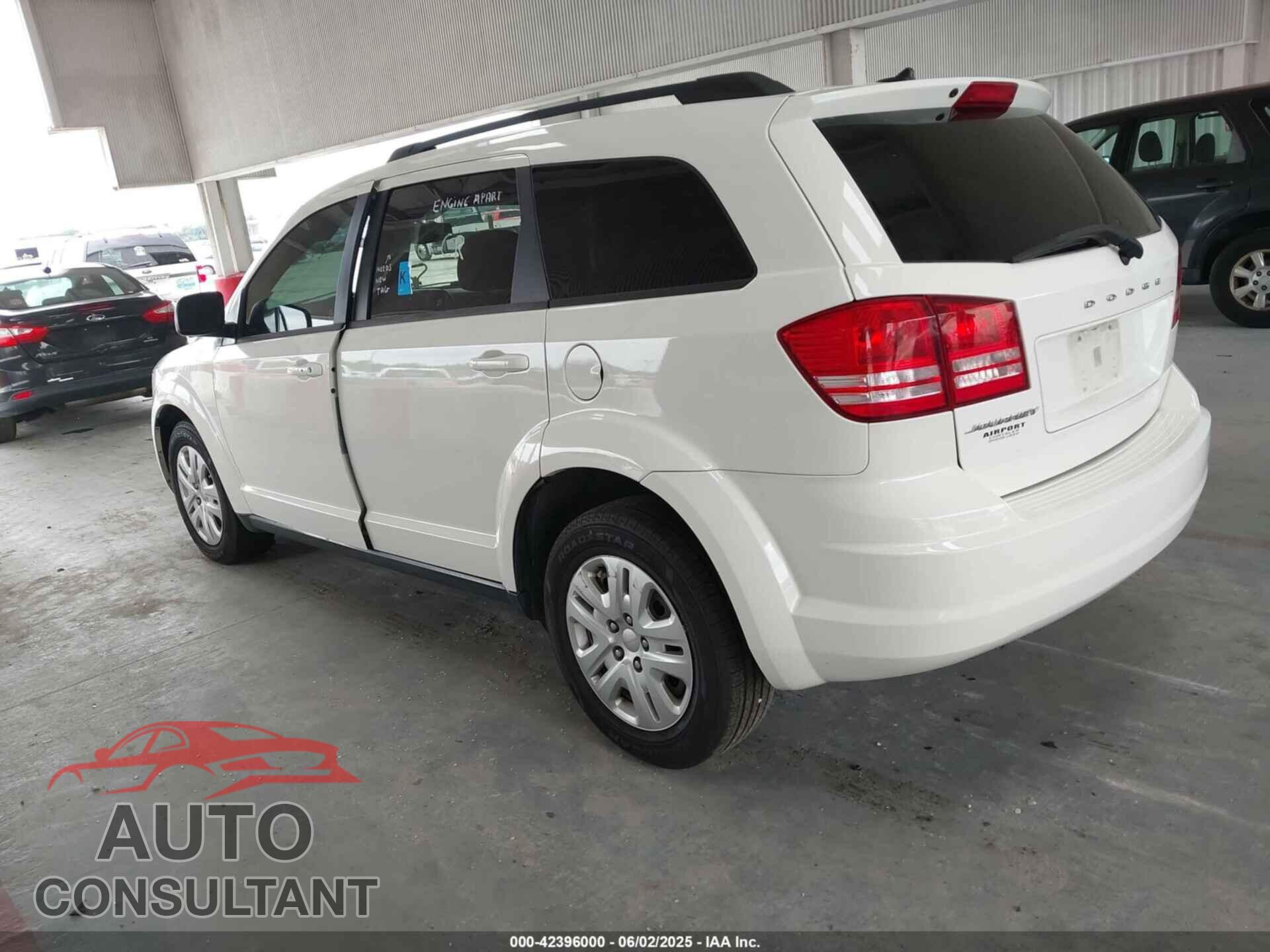 DODGE JOURNEY 2017 - 3C4PDCAB2HT521787