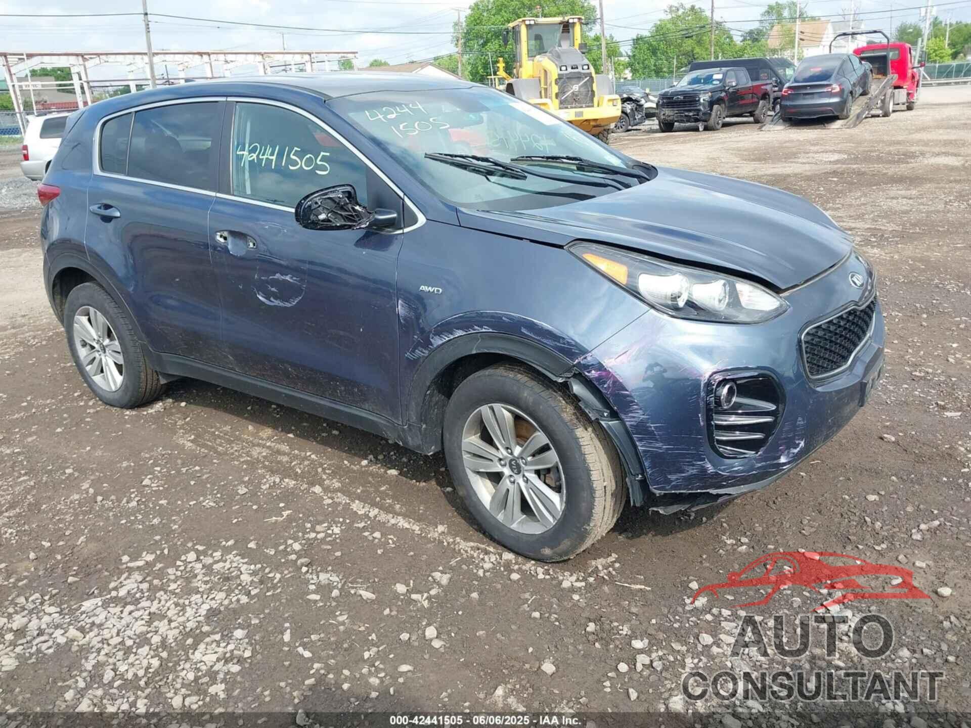 KIA SPORTAGE 2017 - KNDPMCAC3H7280643