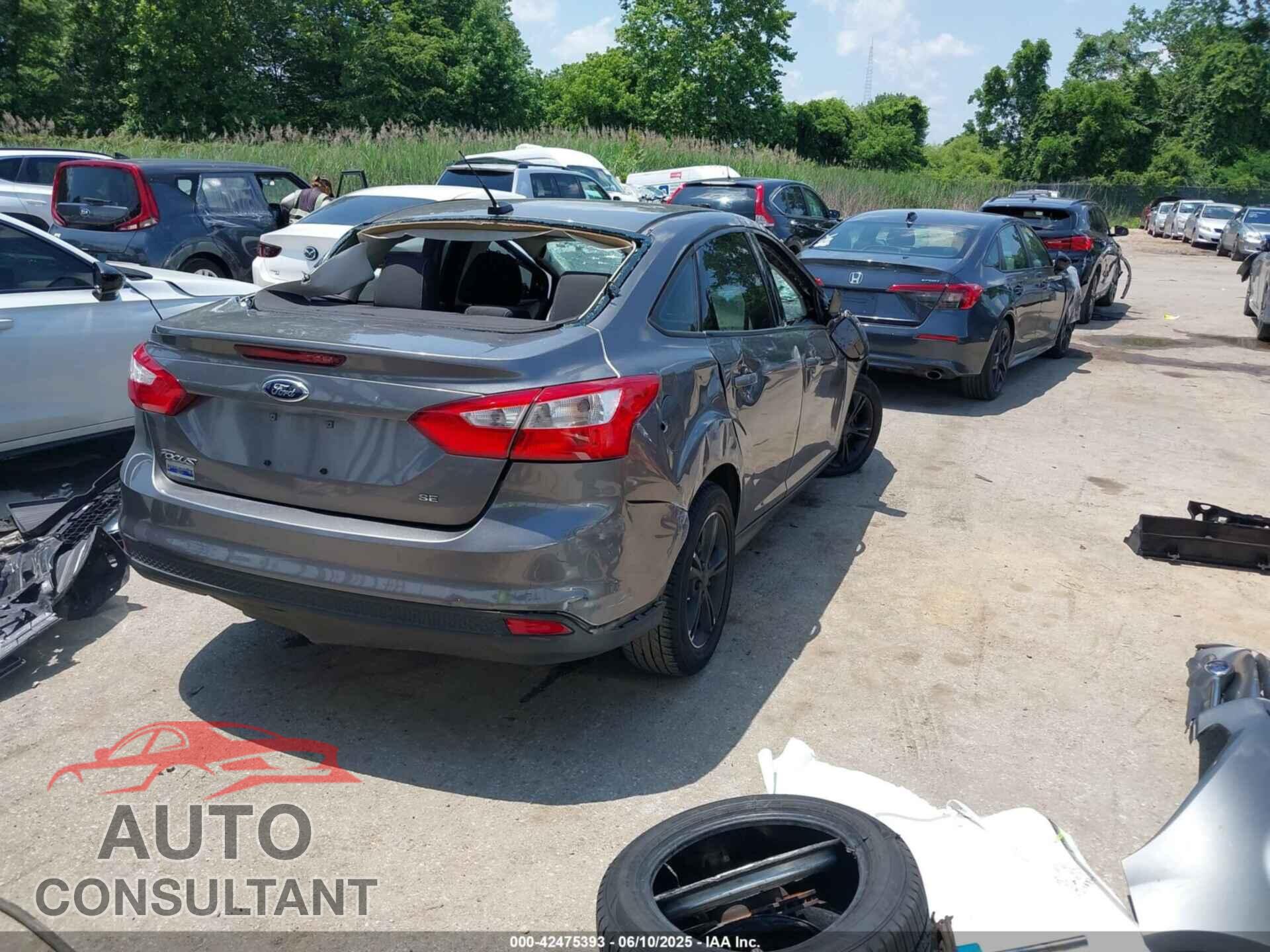 FORD FOCUS 2014 - 1FADP3F25EL192082