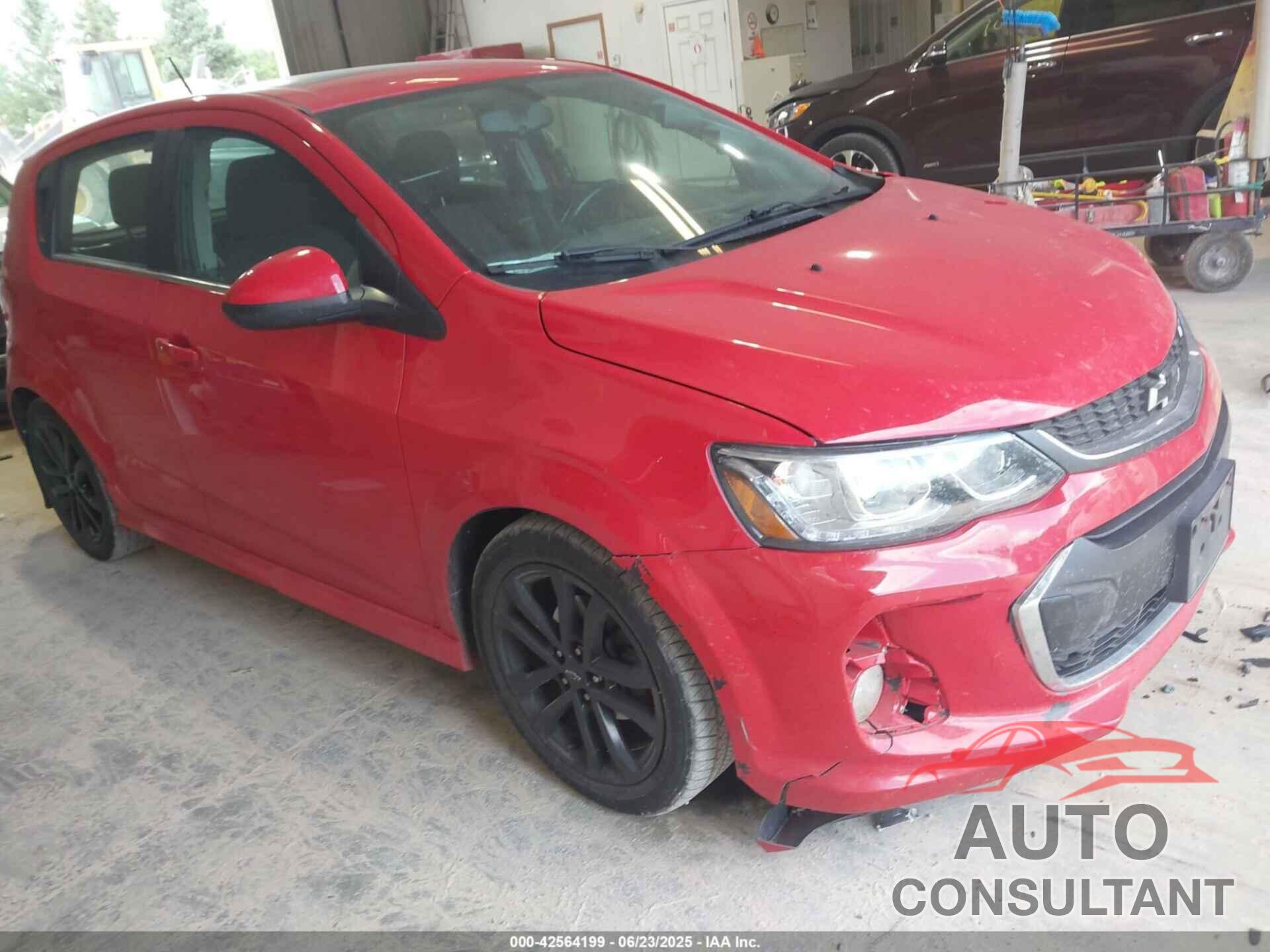 CHEVROLET SONIC 2018 - 1G1JD6SBXJ4102113