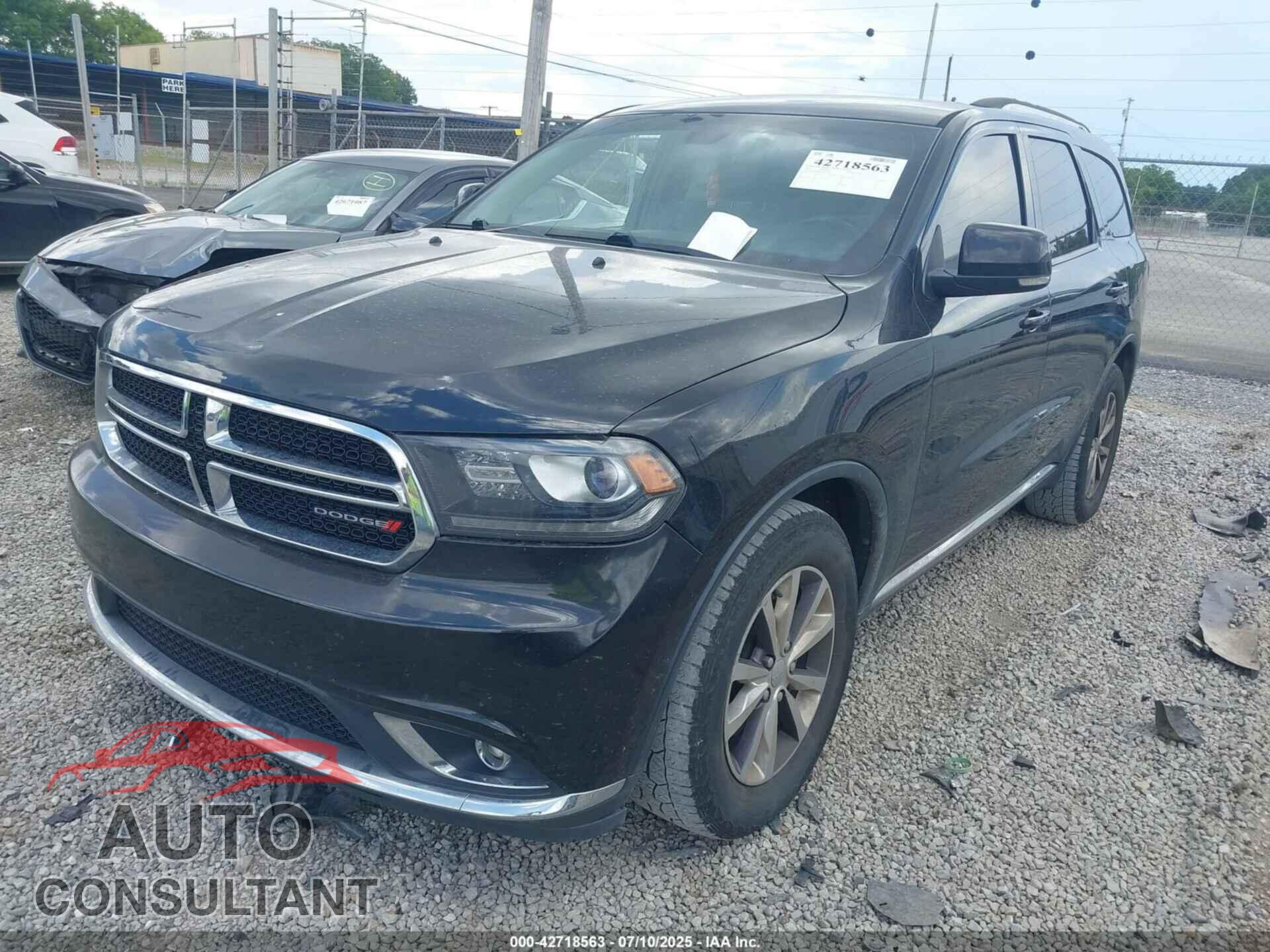 DODGE DURANGO 2016 - 1C4RDHDG5GC340593