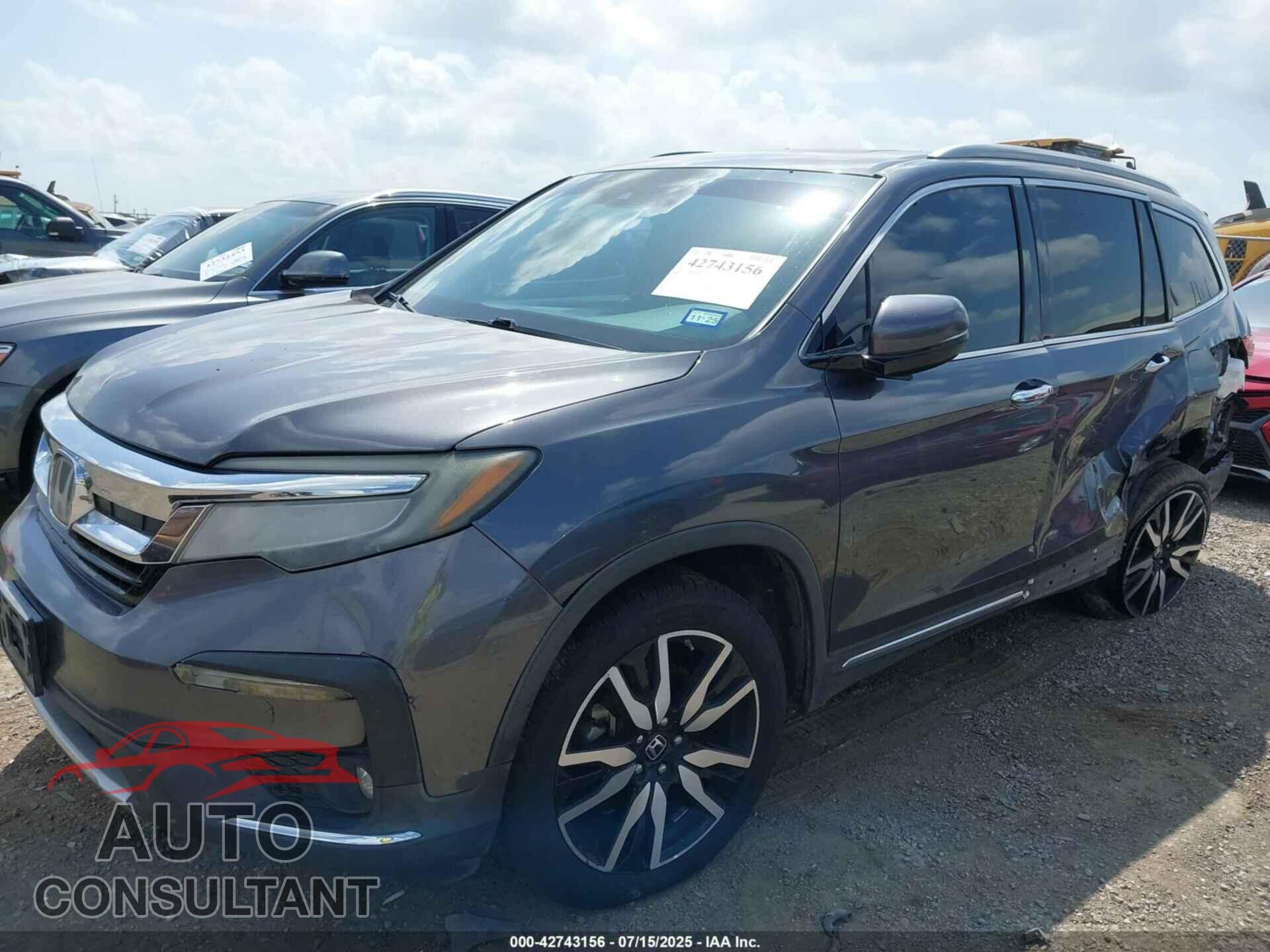 HONDA PILOT 2019 - 5FNYF5H93KB010964