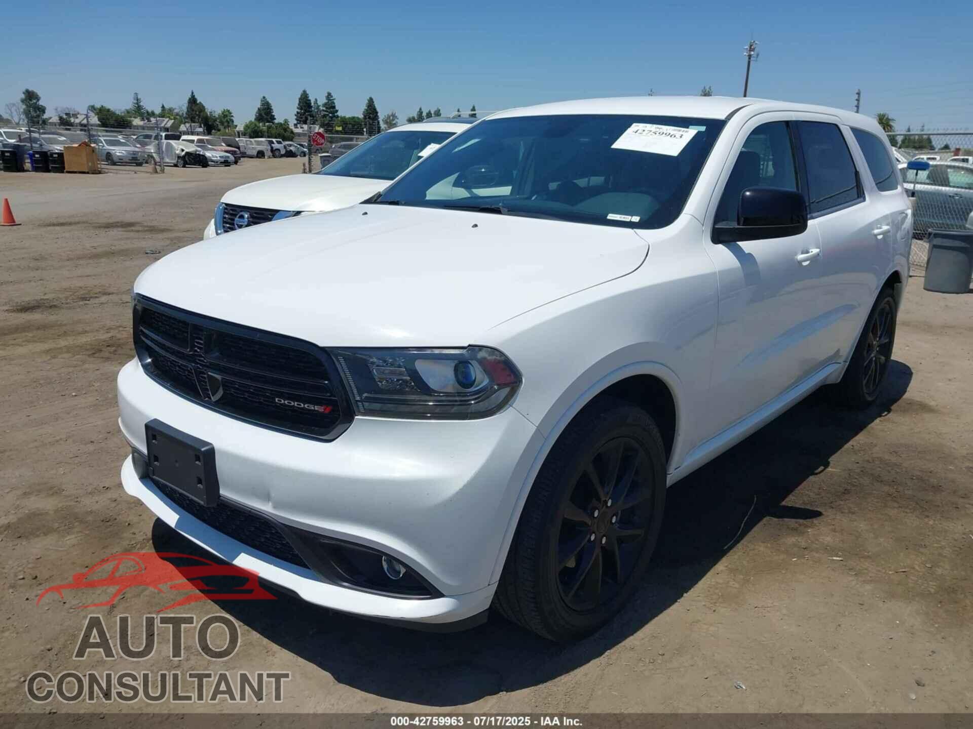 DODGE DURANGO 2018 - 1C4RDHAG5JC261582