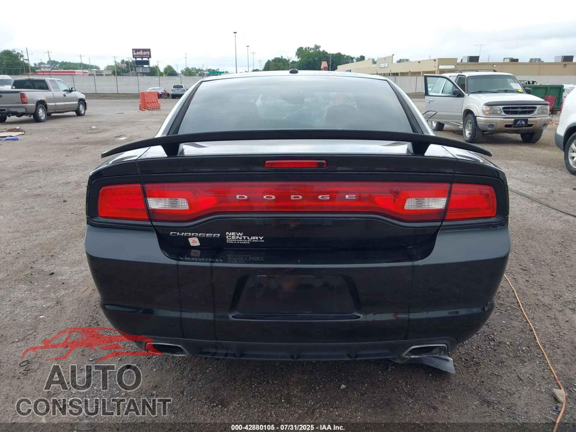 DODGE CHARGER 2012 - 2C3CDXHG2CH149011