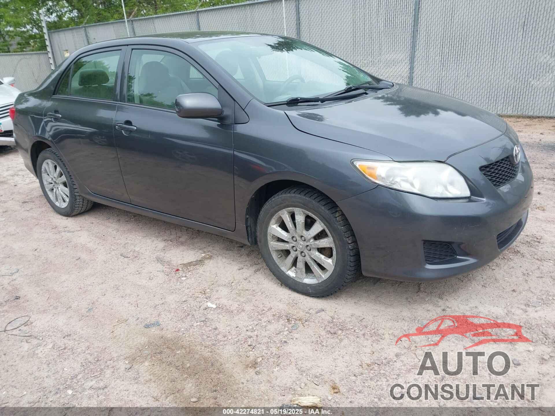 TOYOTA COROLLA 2009 - 1NXBU40E09Z061995