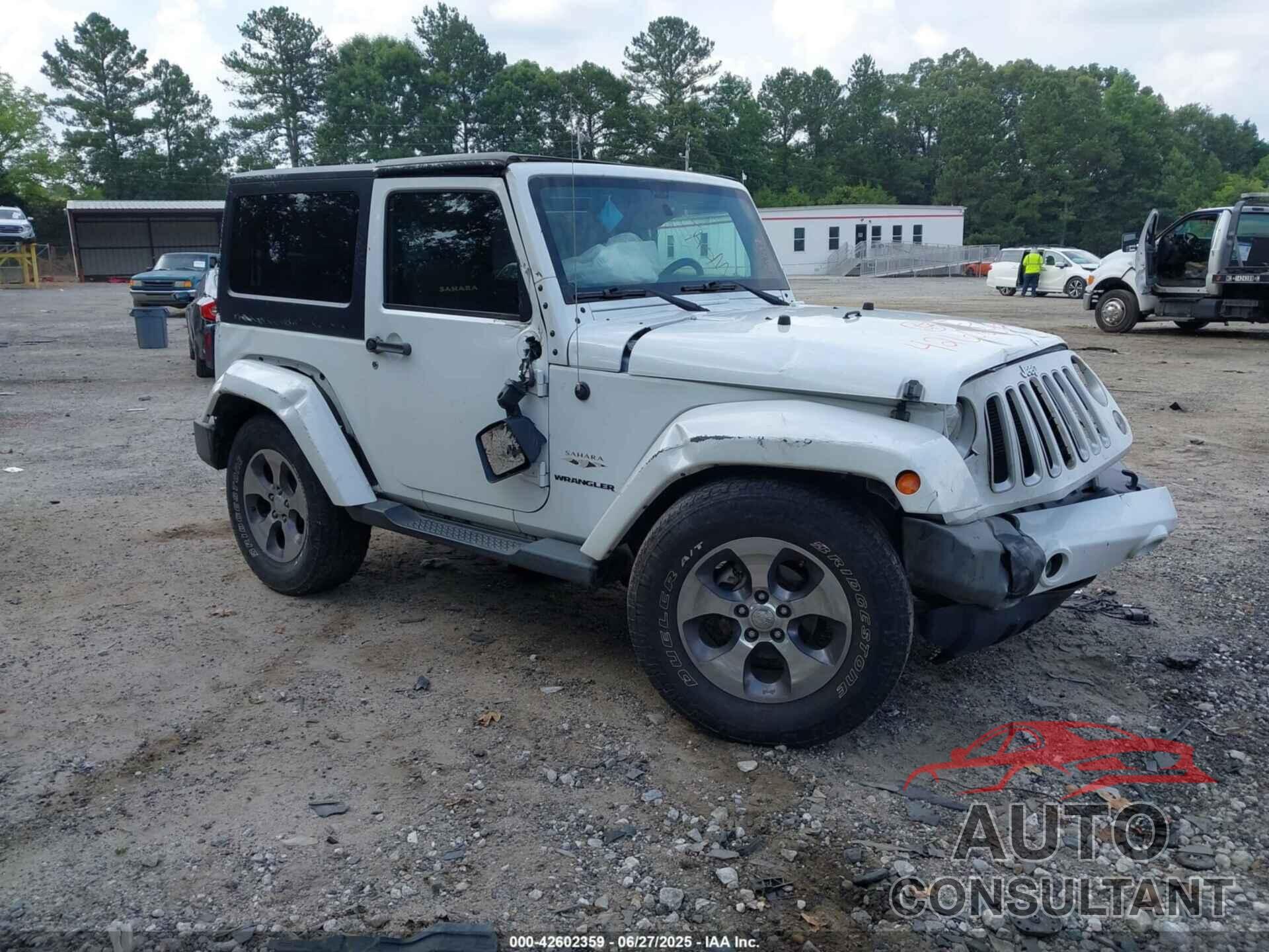 JEEP WRANGLER 2016 - 1C4AJWBG8GL111158