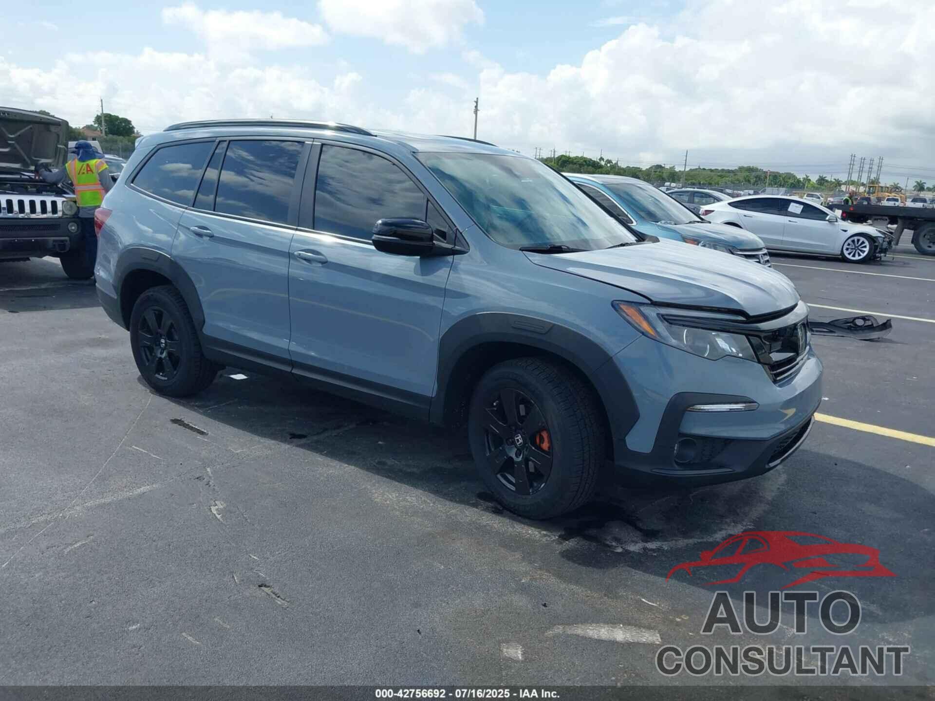 HONDA PILOT 2022 - 5FNYF6H85NB100828