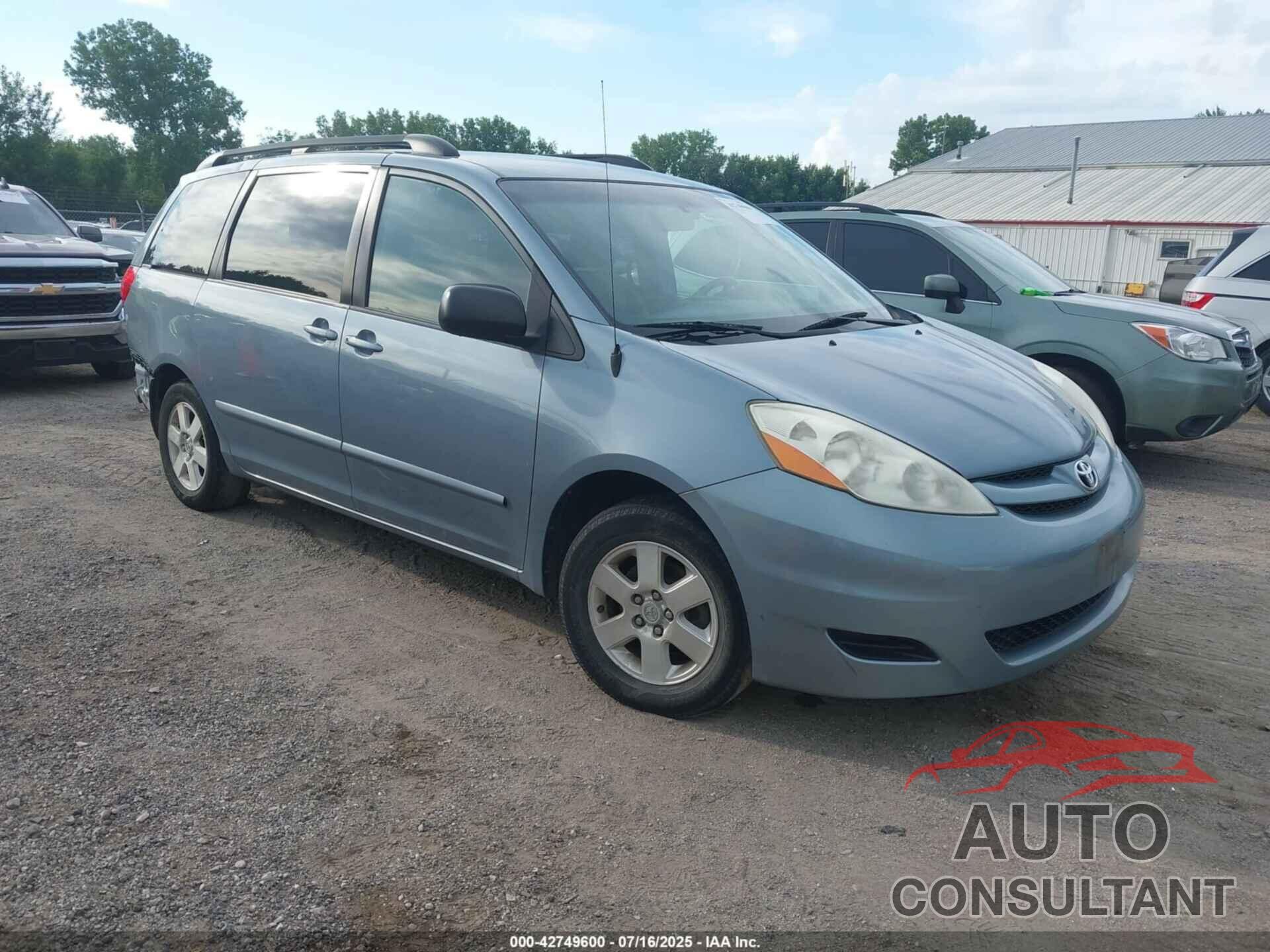 TOYOTA SIENNA 2010 - 5TDKK4CC2AS303358