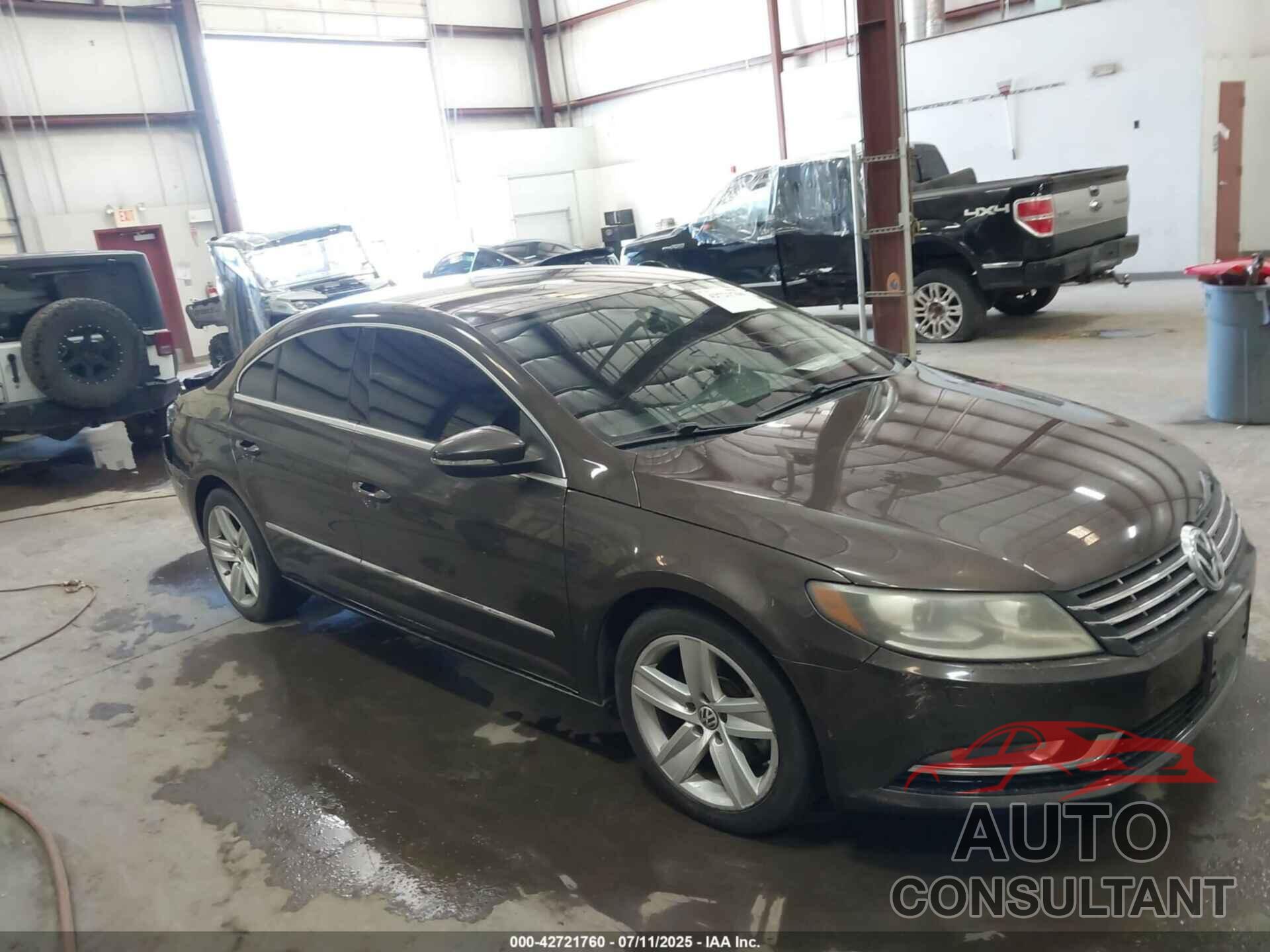 VOLKSWAGEN CC 2013 - WVWBP7AN8DE510936