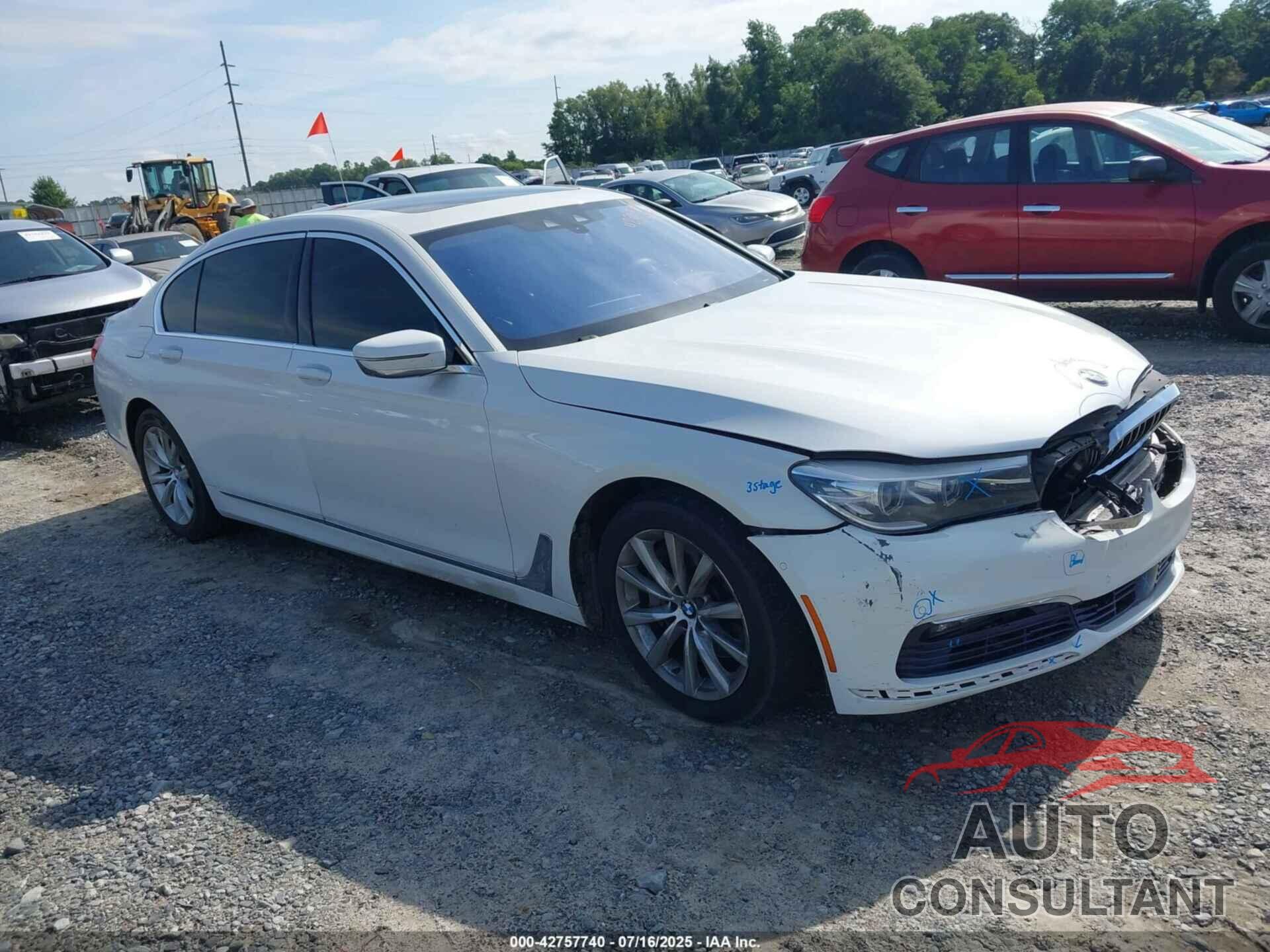 BMW 7 SERIES 2017 - WBA7E4C59HGU99864
