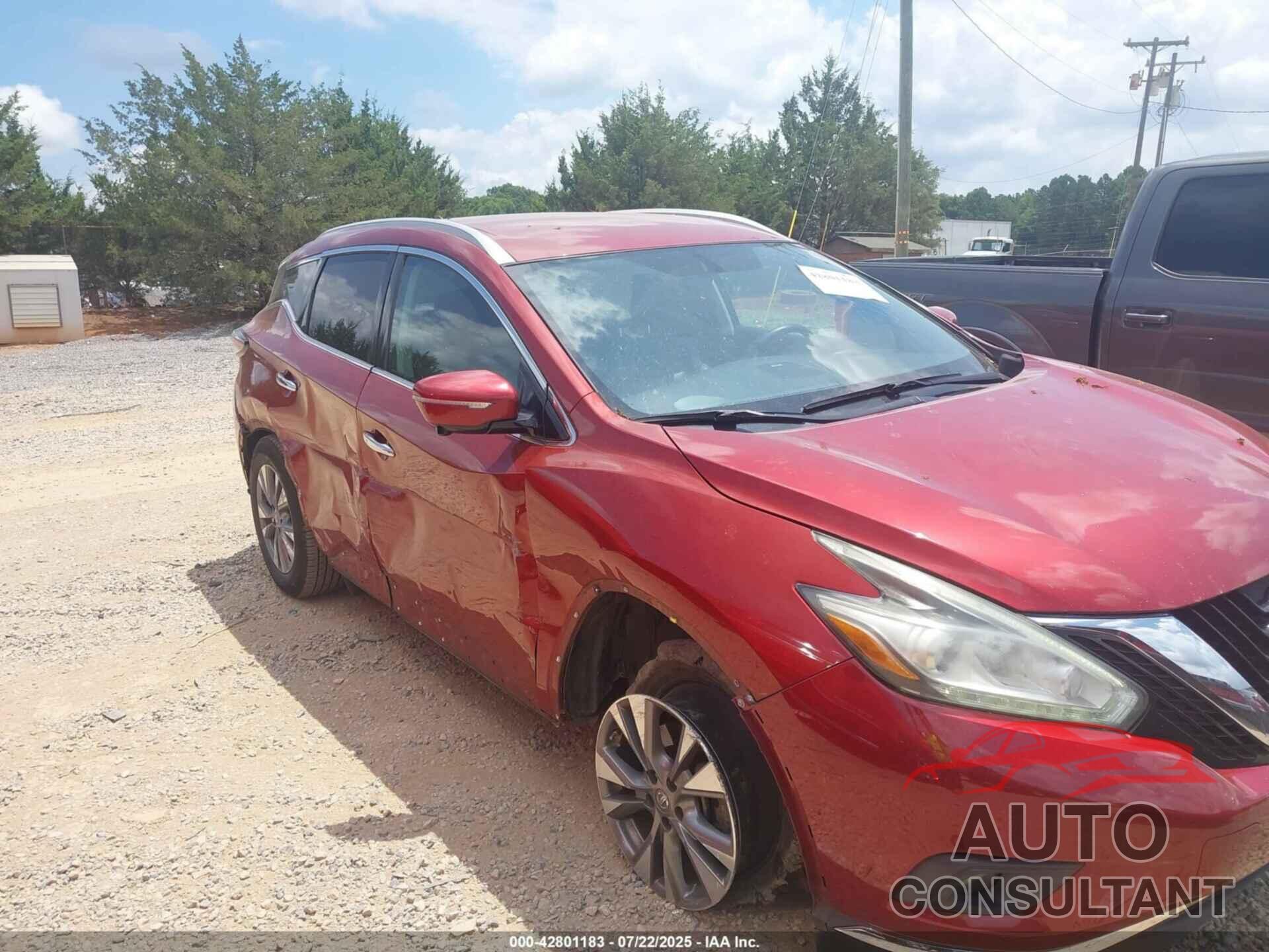 NISSAN MURANO 2015 - 5N1AZ2MG1FN228982