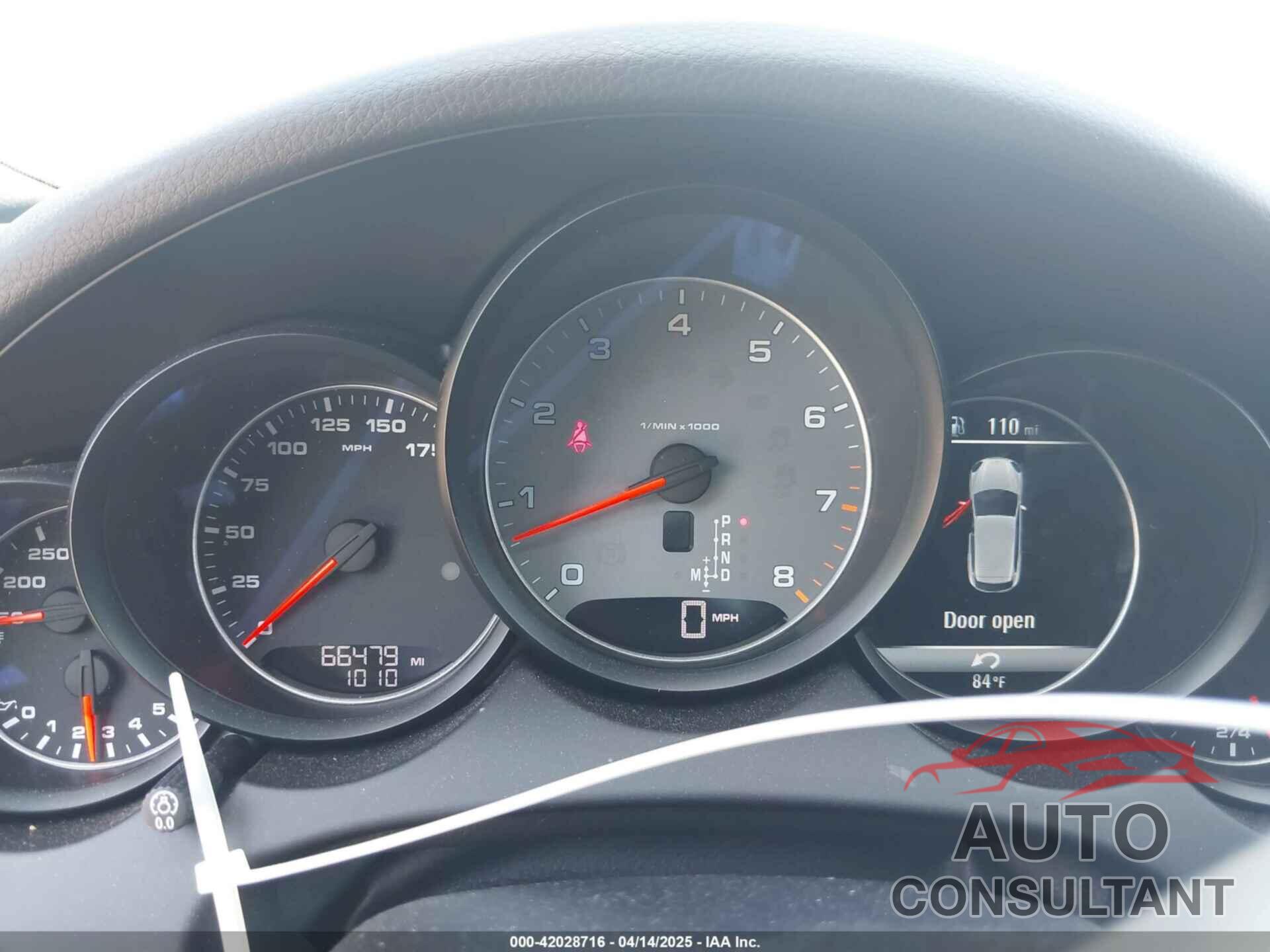 PORSCHE CAYENNE 2018 - WP1AB2A21JLA60264