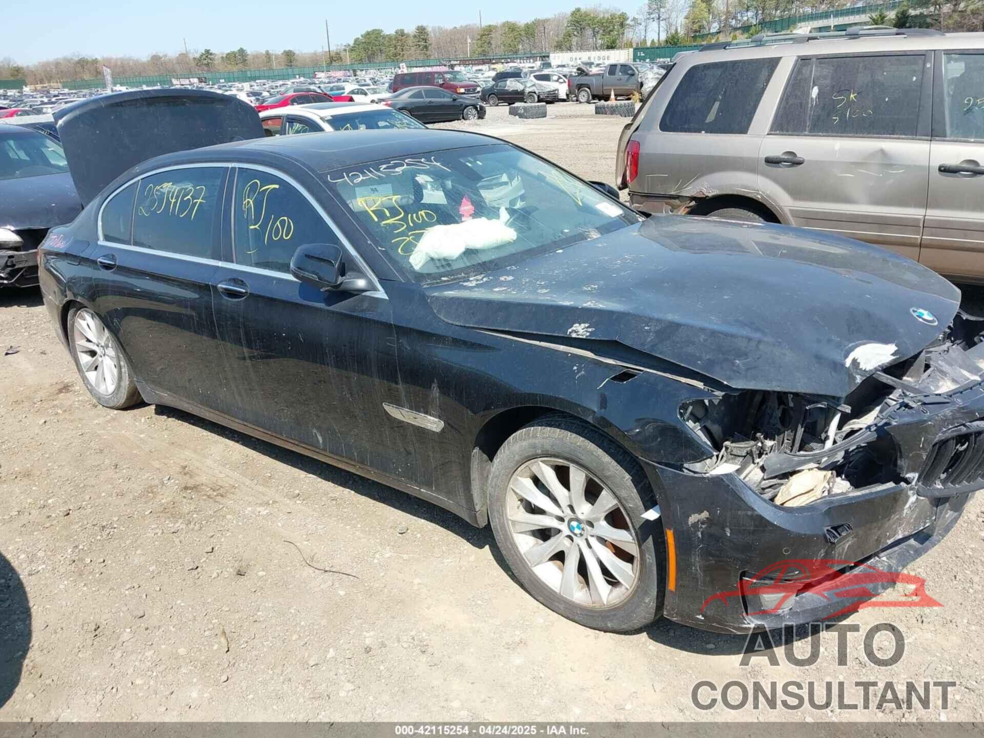BMW 740LI 2015 - WBAYF4C55FGS99286