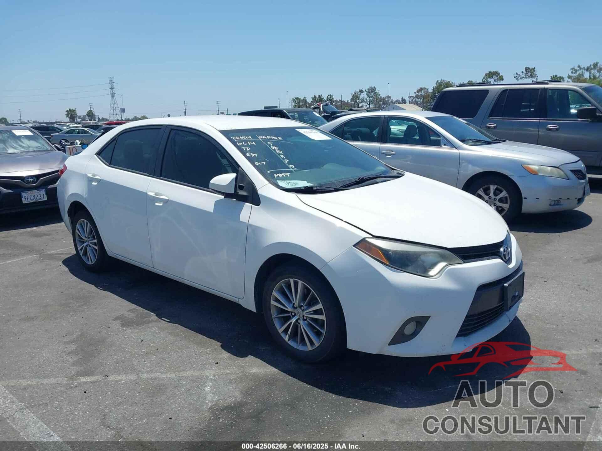 TOYOTA COROLLA 2015 - 5YFBURHE8FP204688