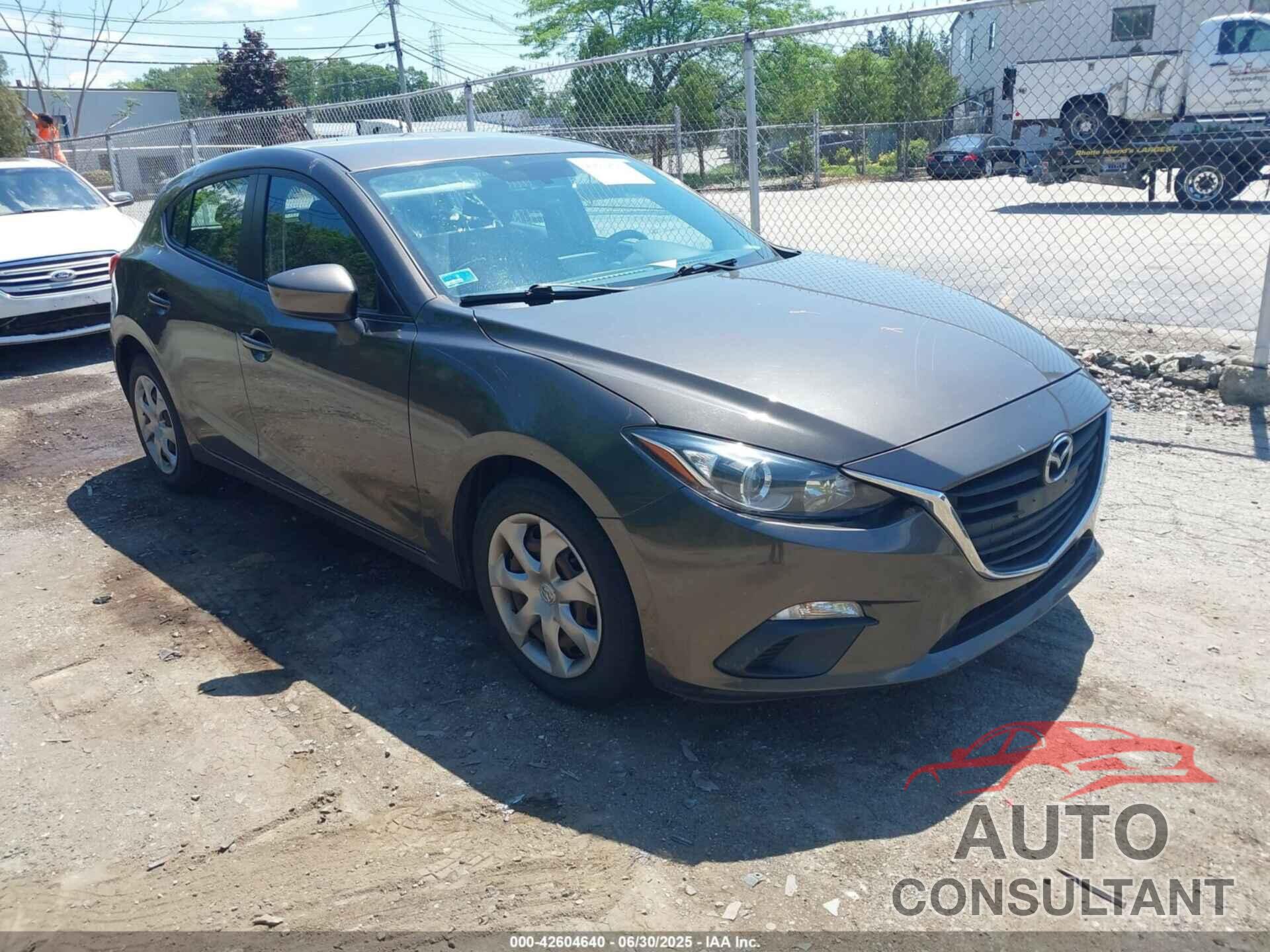 MAZDA MAZDA3 2015 - JM1BM1K70F1270569