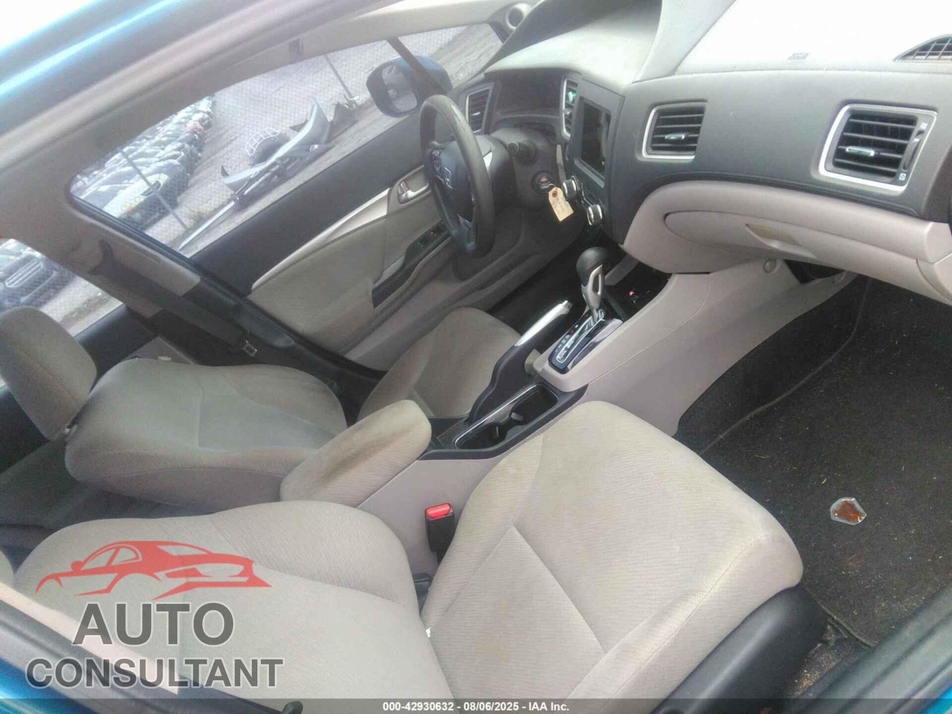 HONDA CIVIC 2013 - 19XFB2F83DE016431