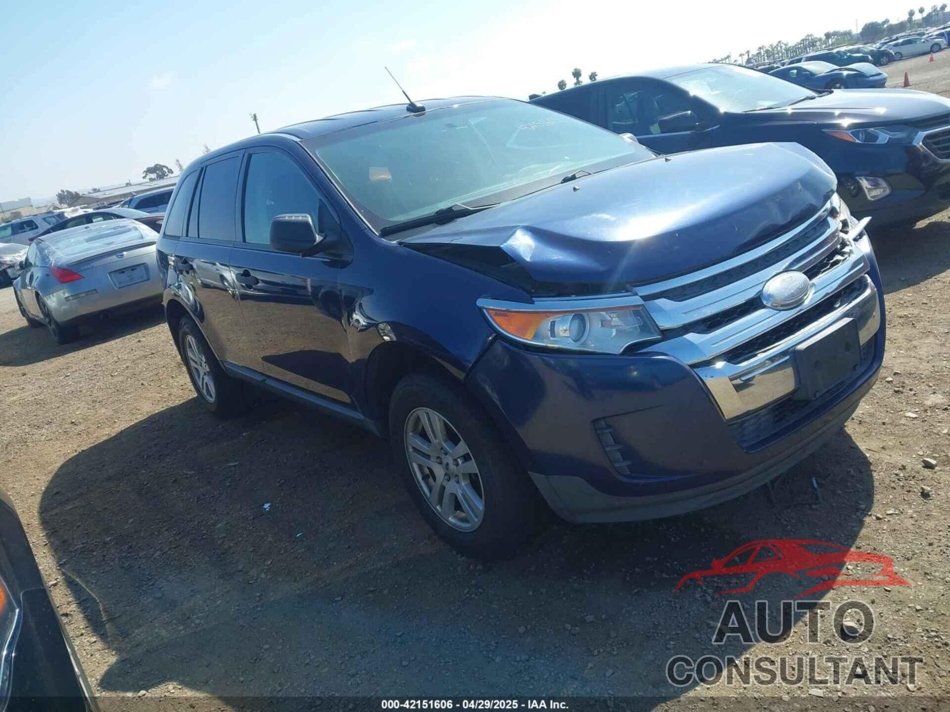 FORD EDGE 2012 - 2FMDK3GC6CBA61204