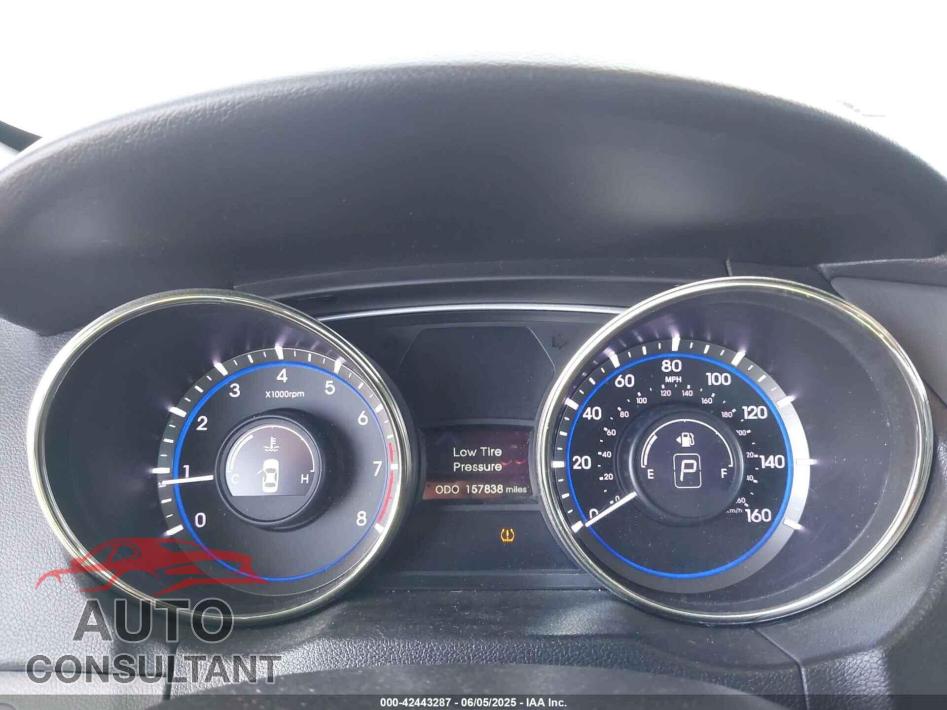 HYUNDAI SONATA 2012 - 5NPEC4AC9CH471519