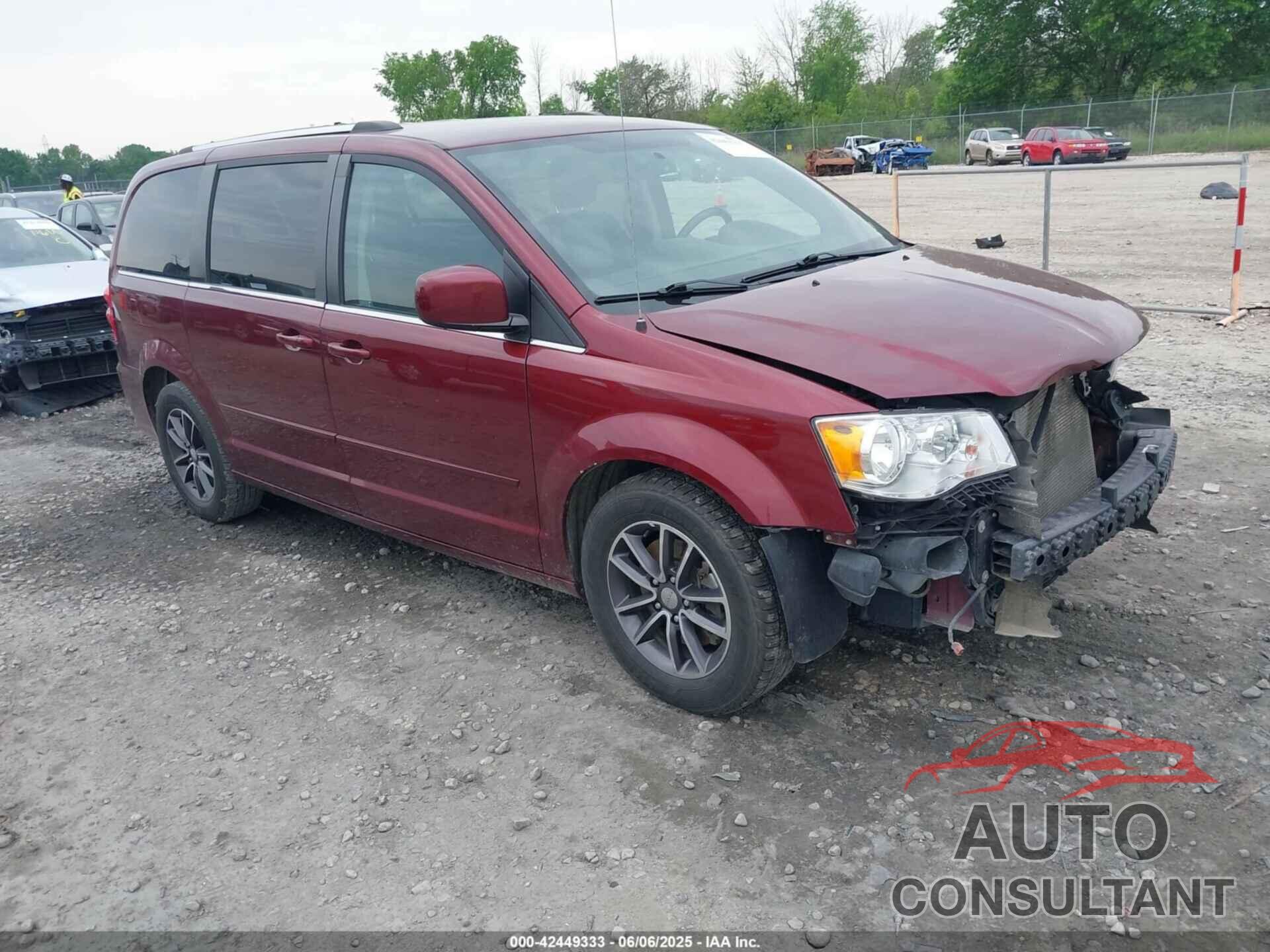 DODGE GRAND CARAVAN 2017 - 2C4RDGCG2HR670860