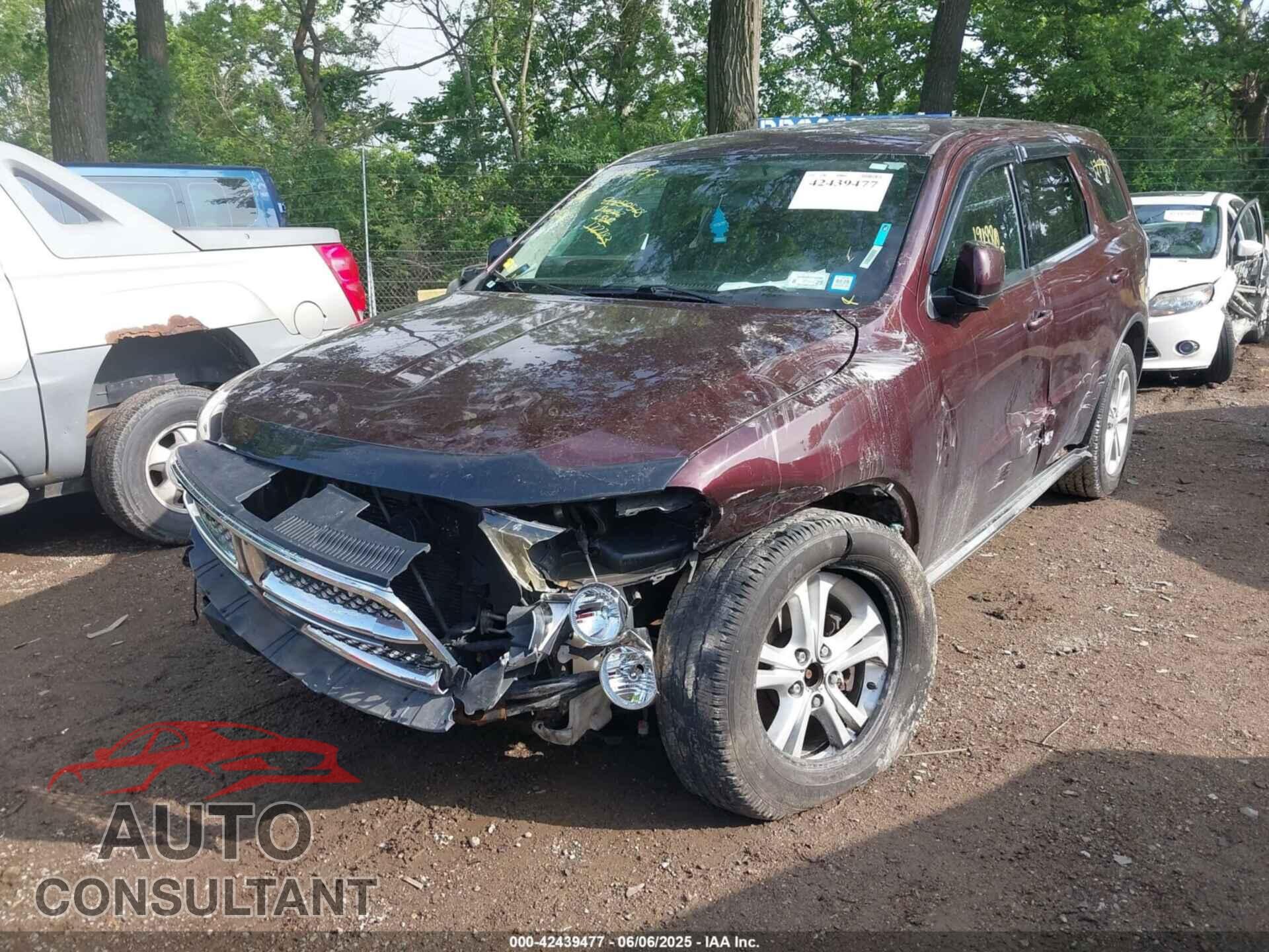 DODGE DURANGO 2012 - 1C4RDJAG5CC172783