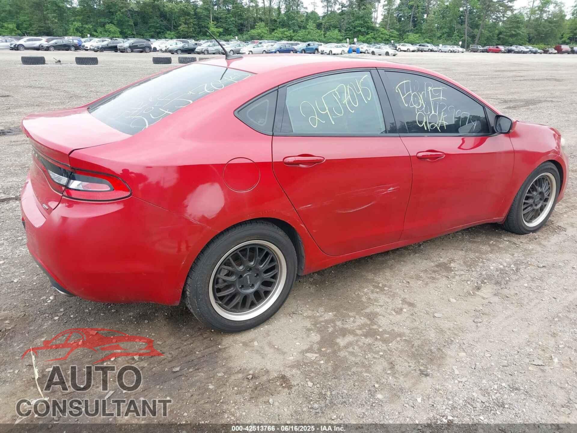 DODGE DART 2014 - 1C3CDFEB2ED867080