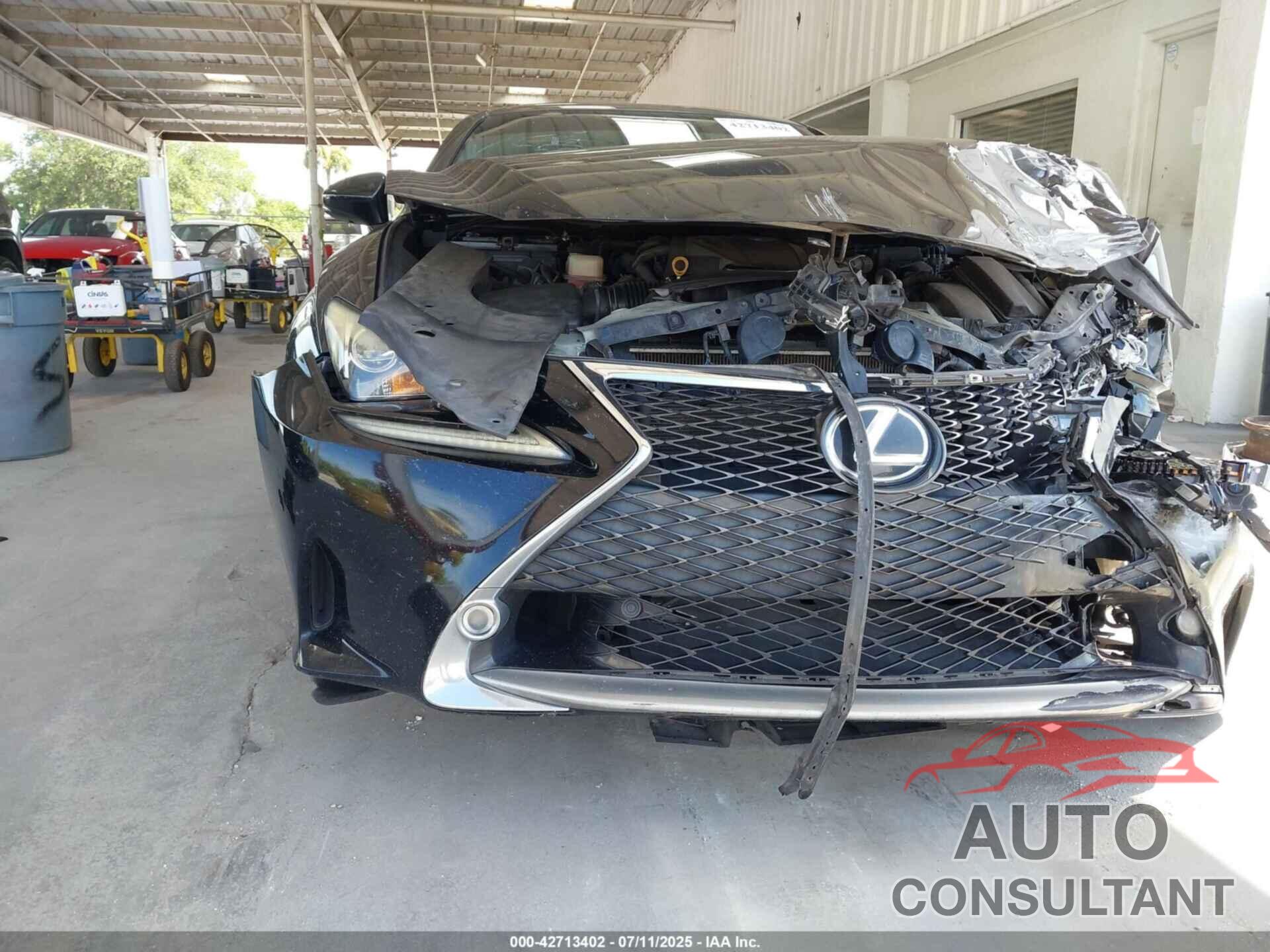 LEXUS RC 200T 2016 - JTHHA5BCXG5000586