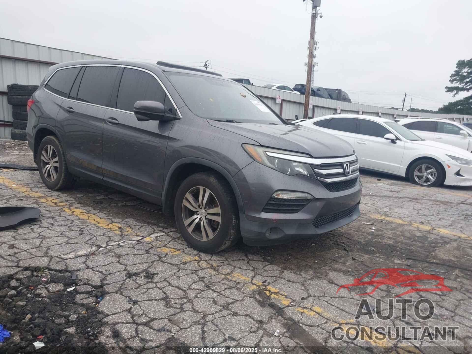 HONDA PILOT 2017 - 5FNYF5H84HB001514