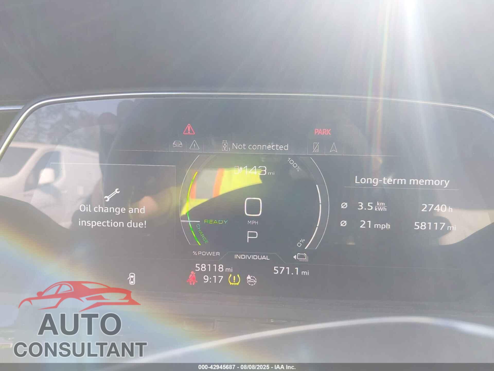 AUDI E-TRON 2019 - WA1VAAGE3KB010498