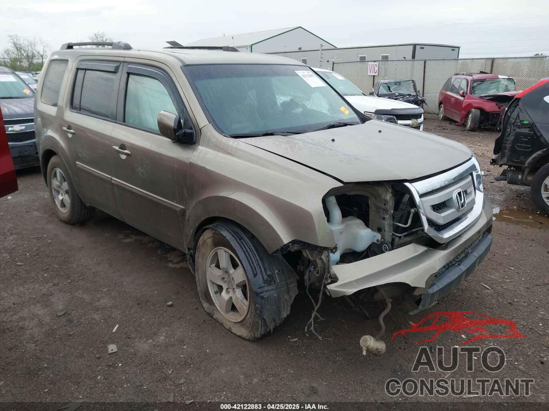 HONDA PILOT 2011 - 5FNYF4H51BB076050