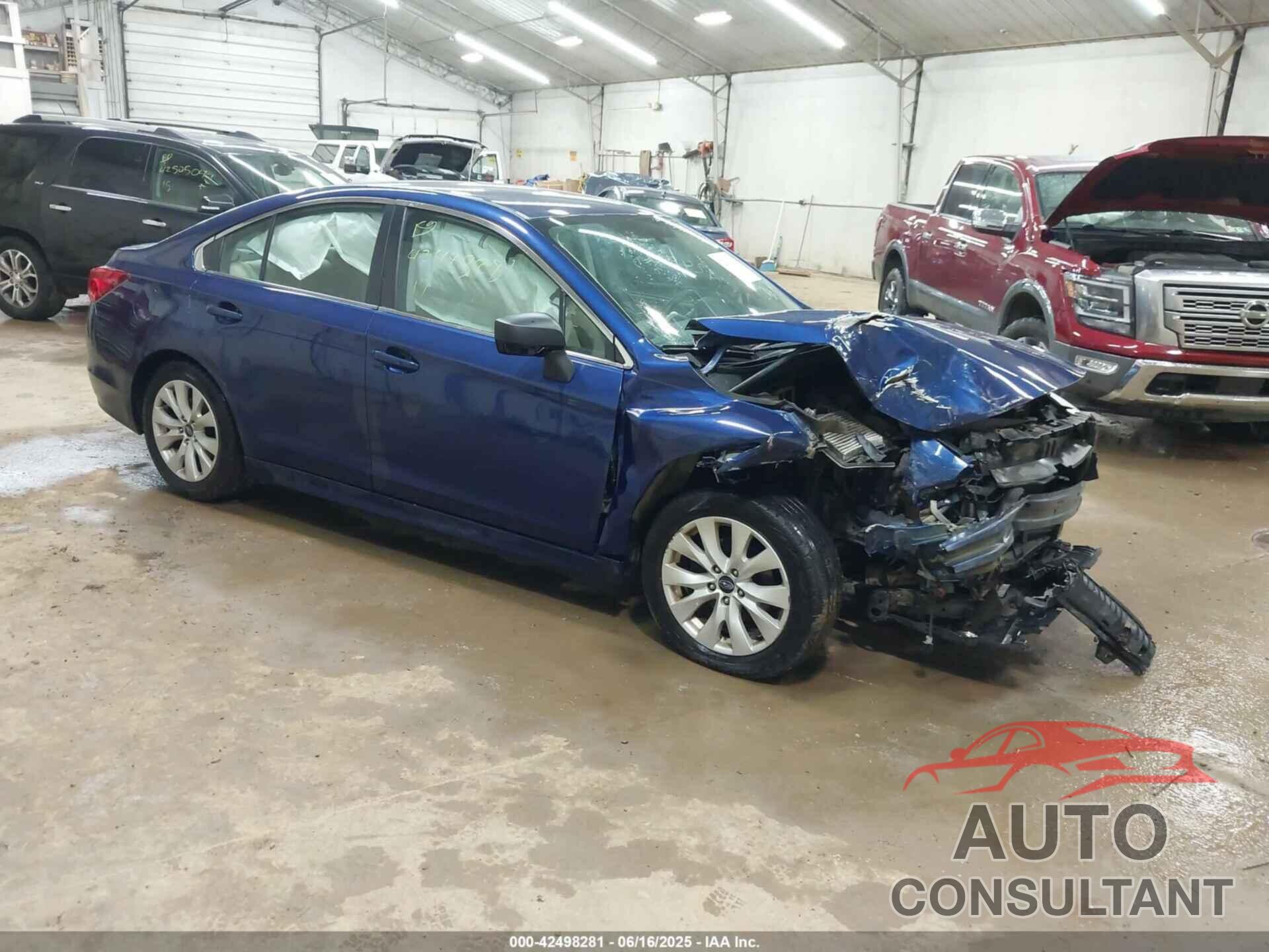SUBARU LEGACY 2017 - 4S3BNAB60H3018428