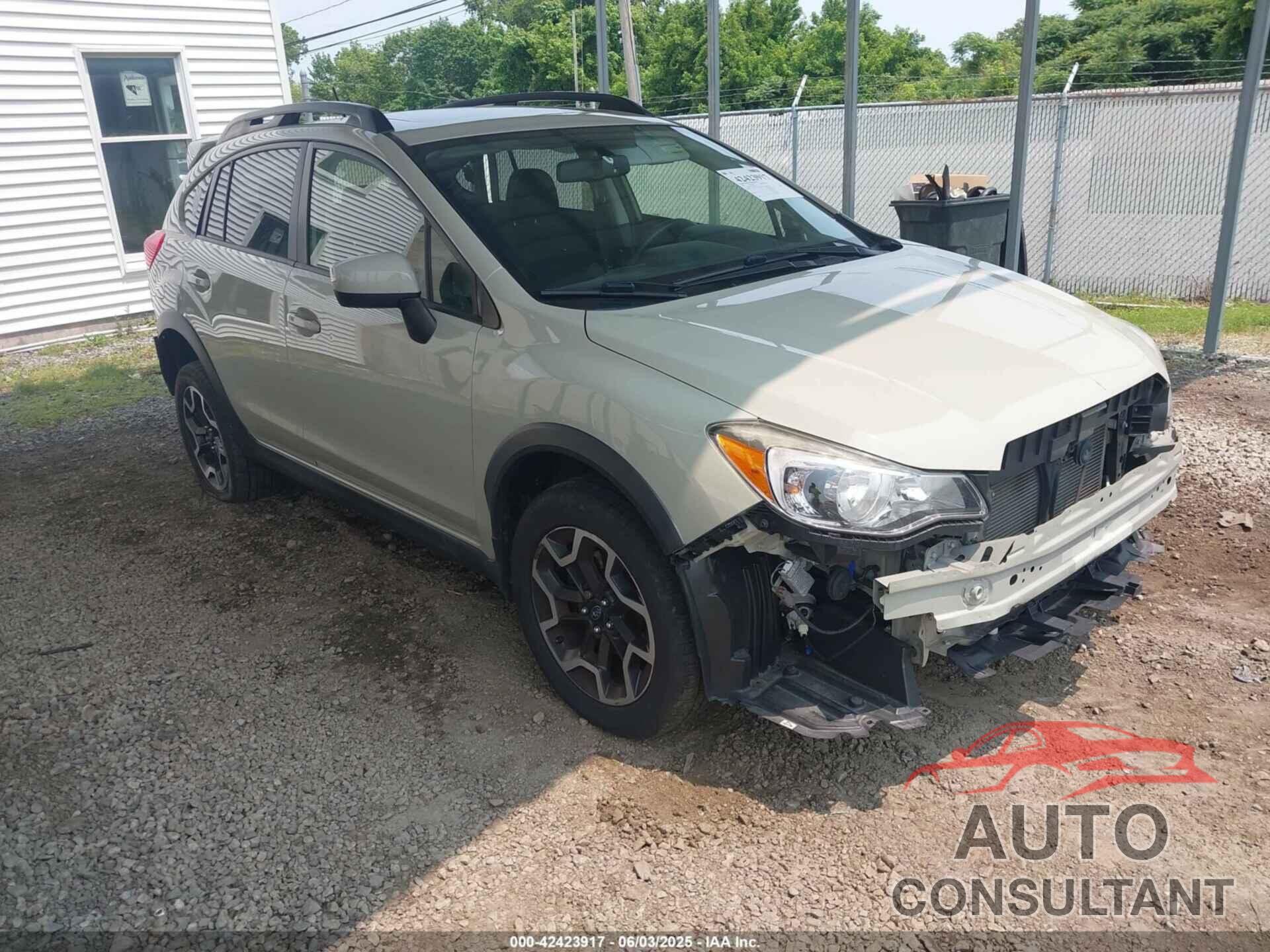 SUBARU CROSSTREK 2016 - JF2GPABC1G8254076
