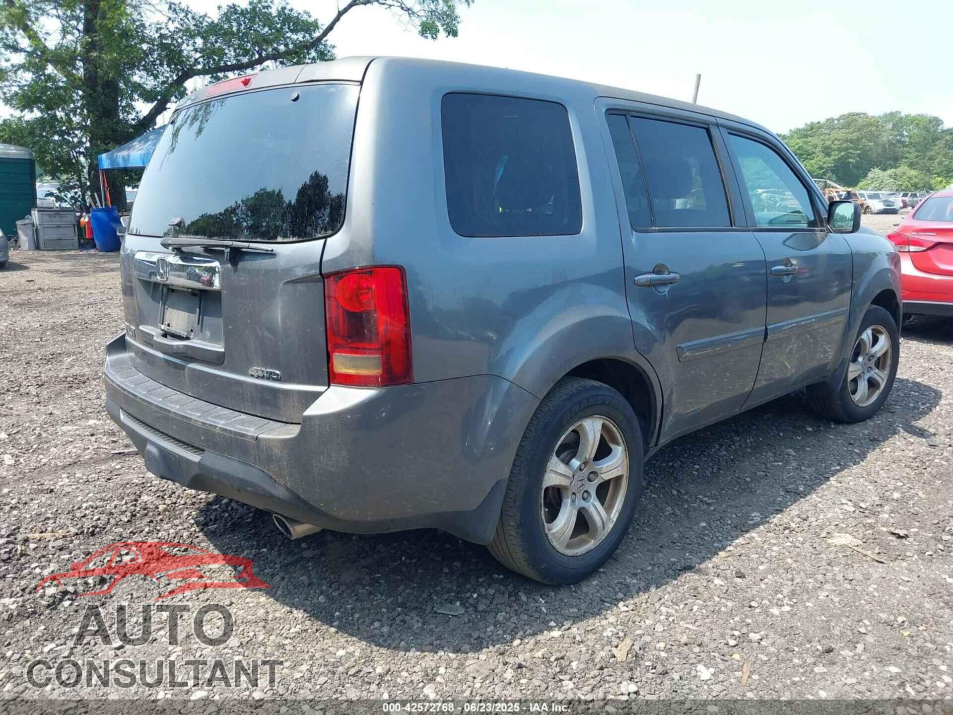 HONDA PILOT 2012 - 5FNYF4H40CB017922