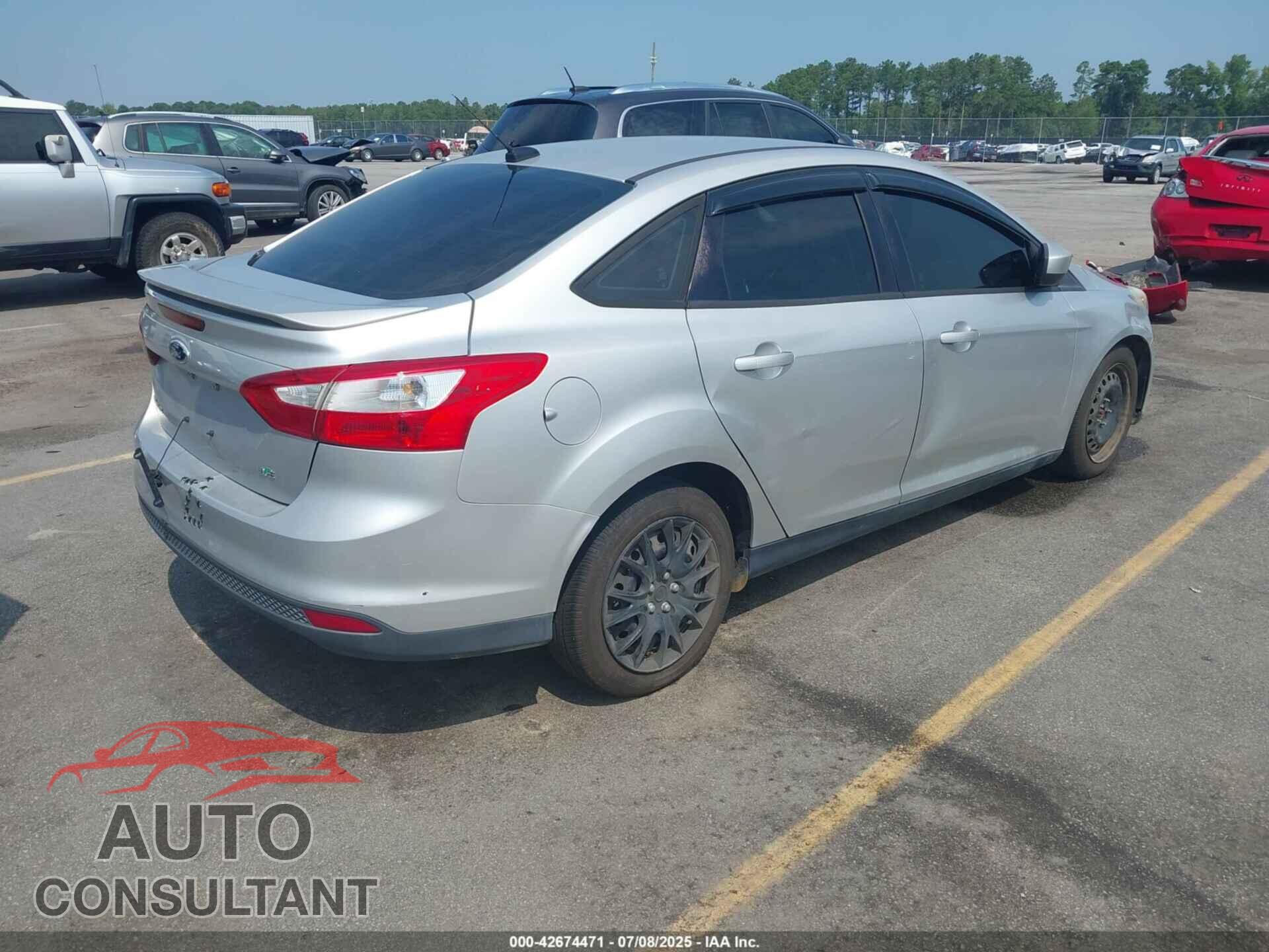 FORD FOCUS 2012 - 1FAHP3F28CL224814