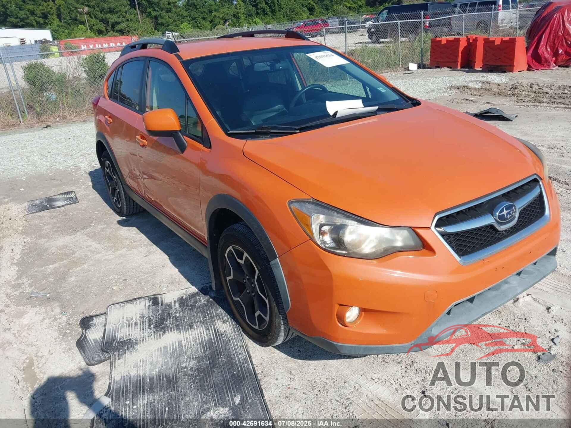 SUBARU XV CROSSTREK 2013 - JF2GPAGC8DH200035