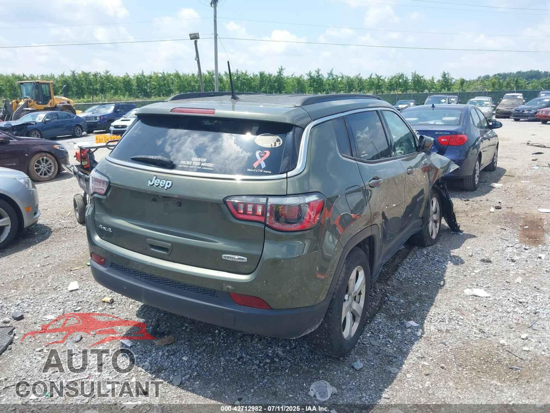 JEEP NEW COMPASS 2017 - 3C4NJDBB1HT656912