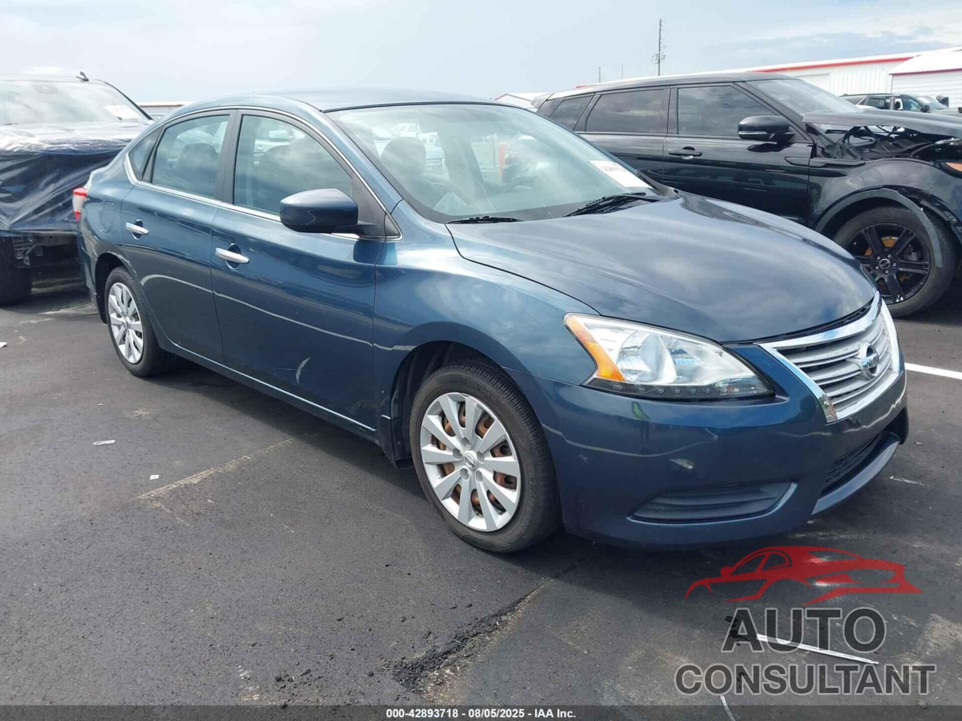 NISSAN SENTRA 2013 - 1N4AB7AP9DN908500